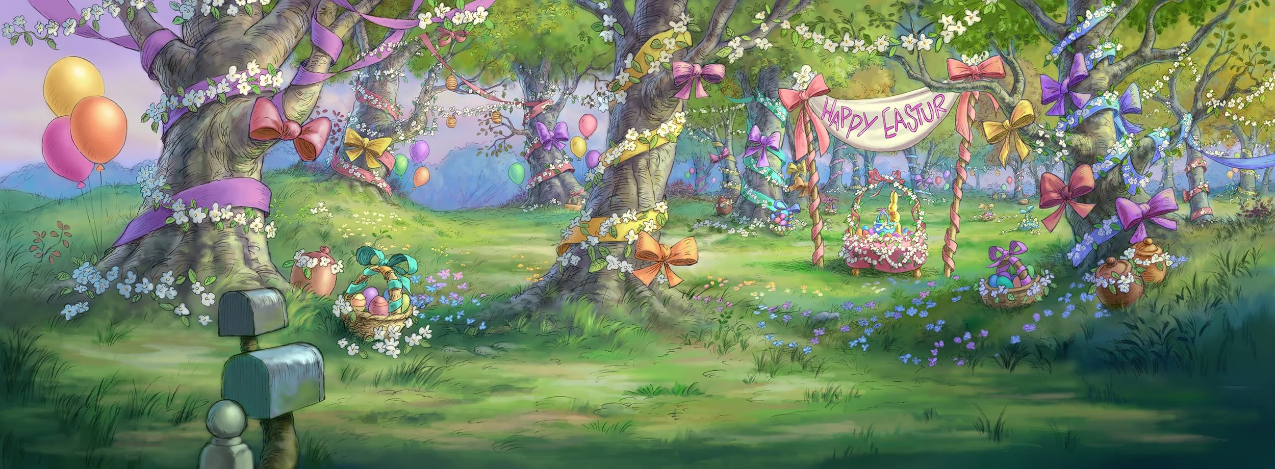 Digitally painted in Photoshop. Copyright © 2005 Disney