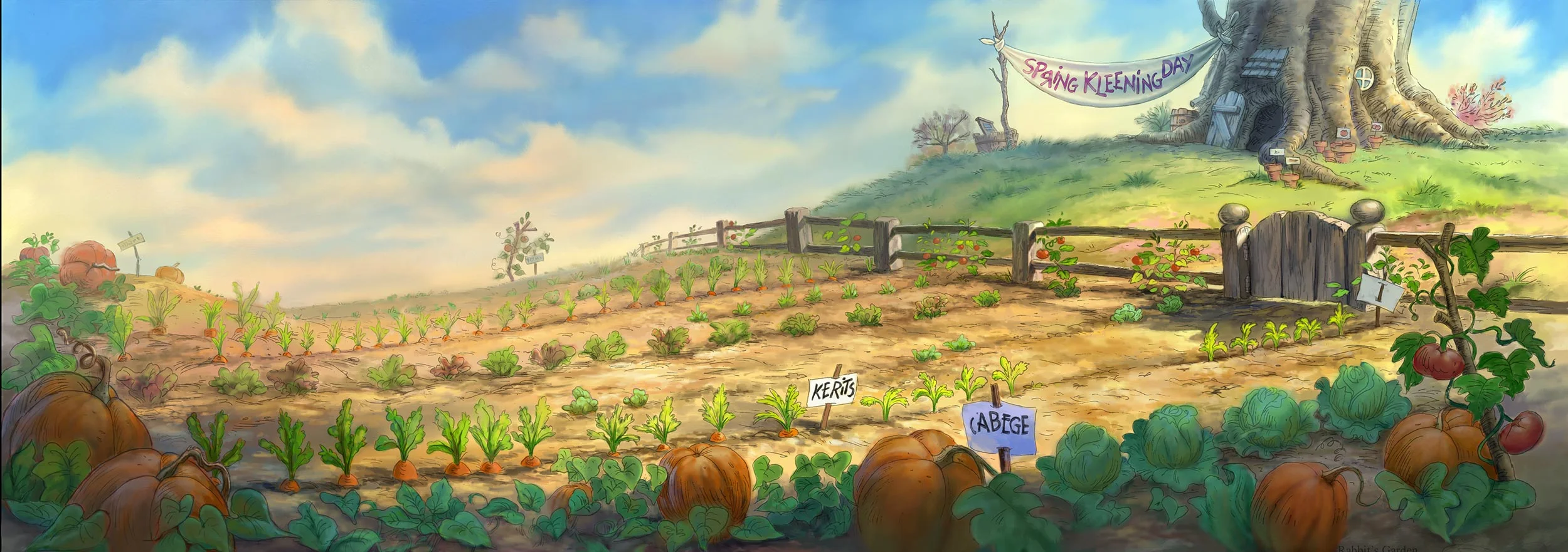 Digitally painted in Photoshop. Copyright © 2005 Disney