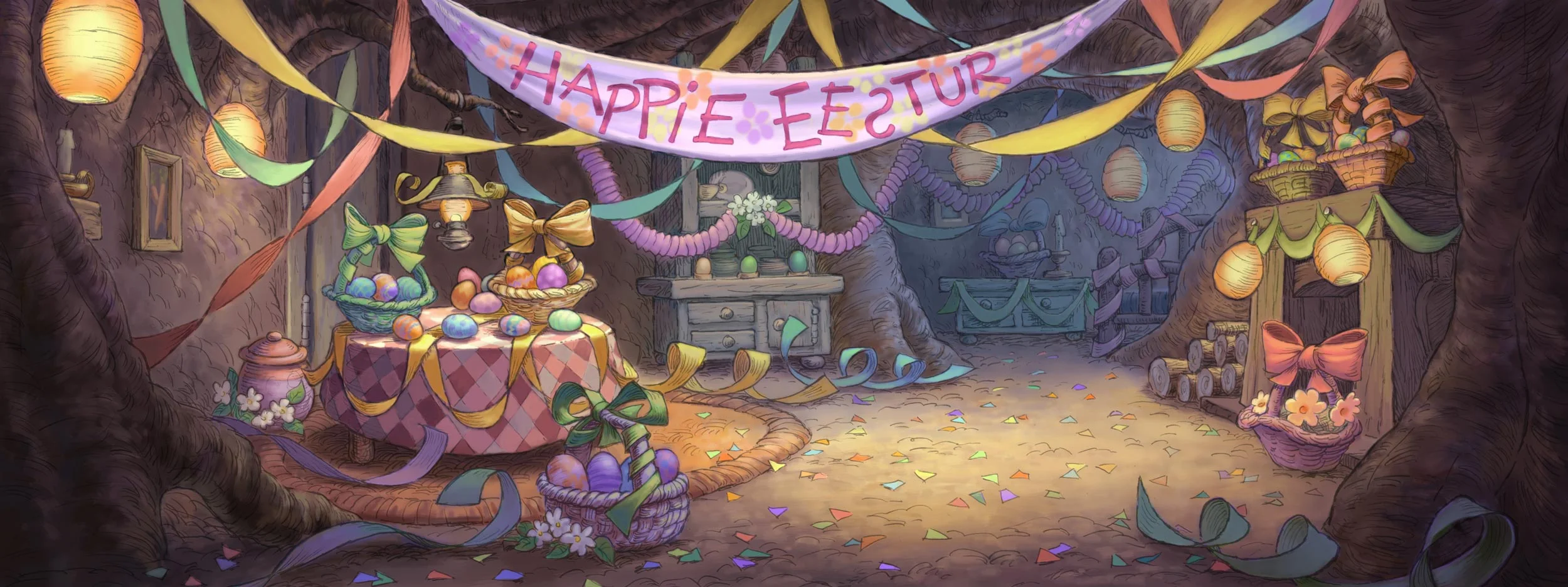 Digitally painted in Photoshop. Copyright © 2005 Disney