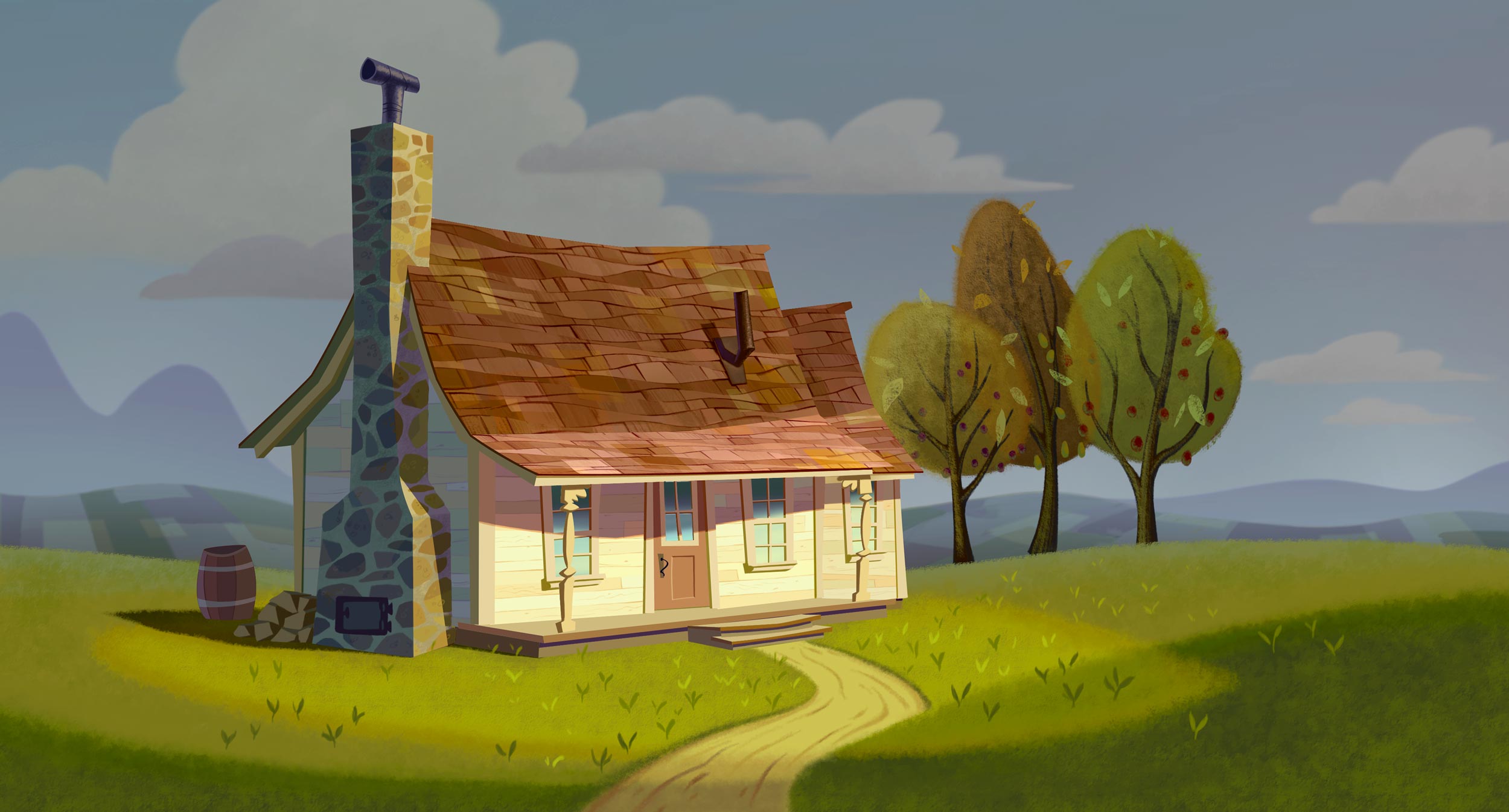 Digitally Painted in Photoshop. Copyright © 2007 Laika Entertainment