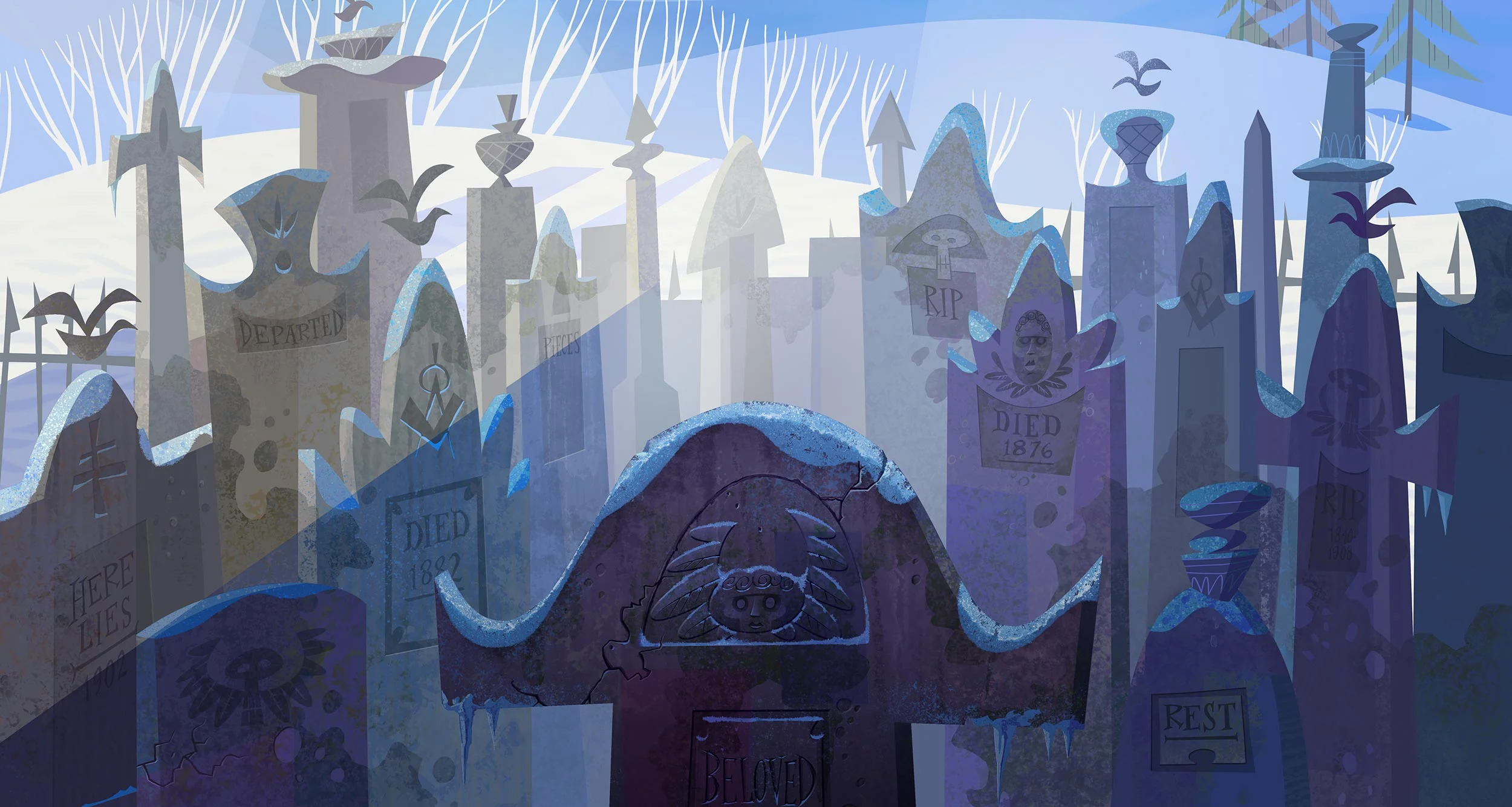 Digitally Painted in Photoshop. Copyright © 2007 Laika Entertainment