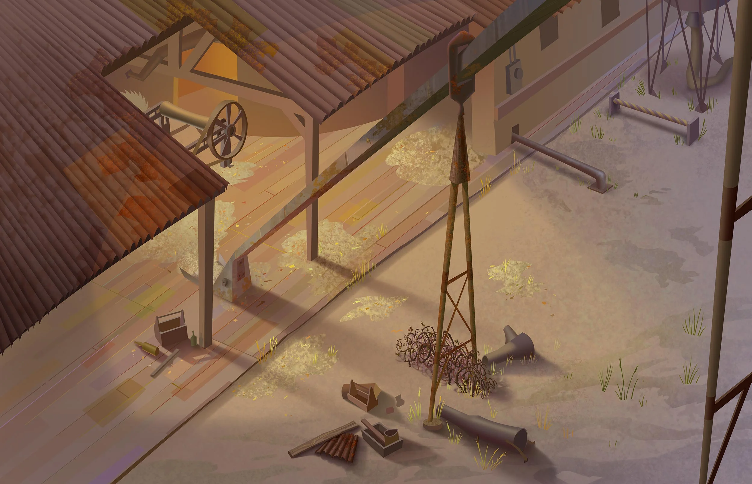 Digitally Painted in Photoshop. Copyright © 2007 Laika Entertainment