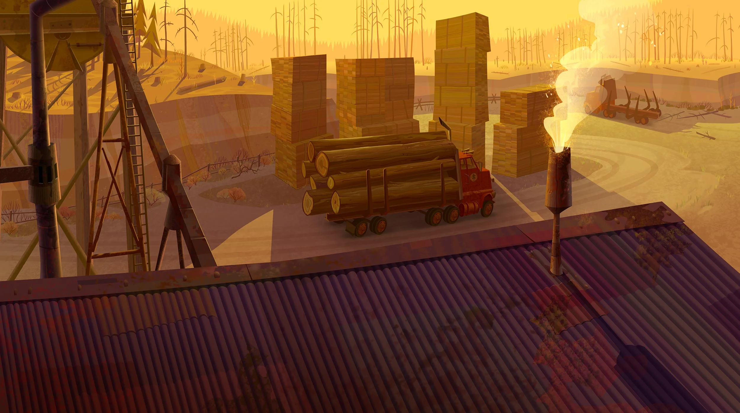 Digitally Painted in Photoshop. Copyright © 2007 Laika Entertainment