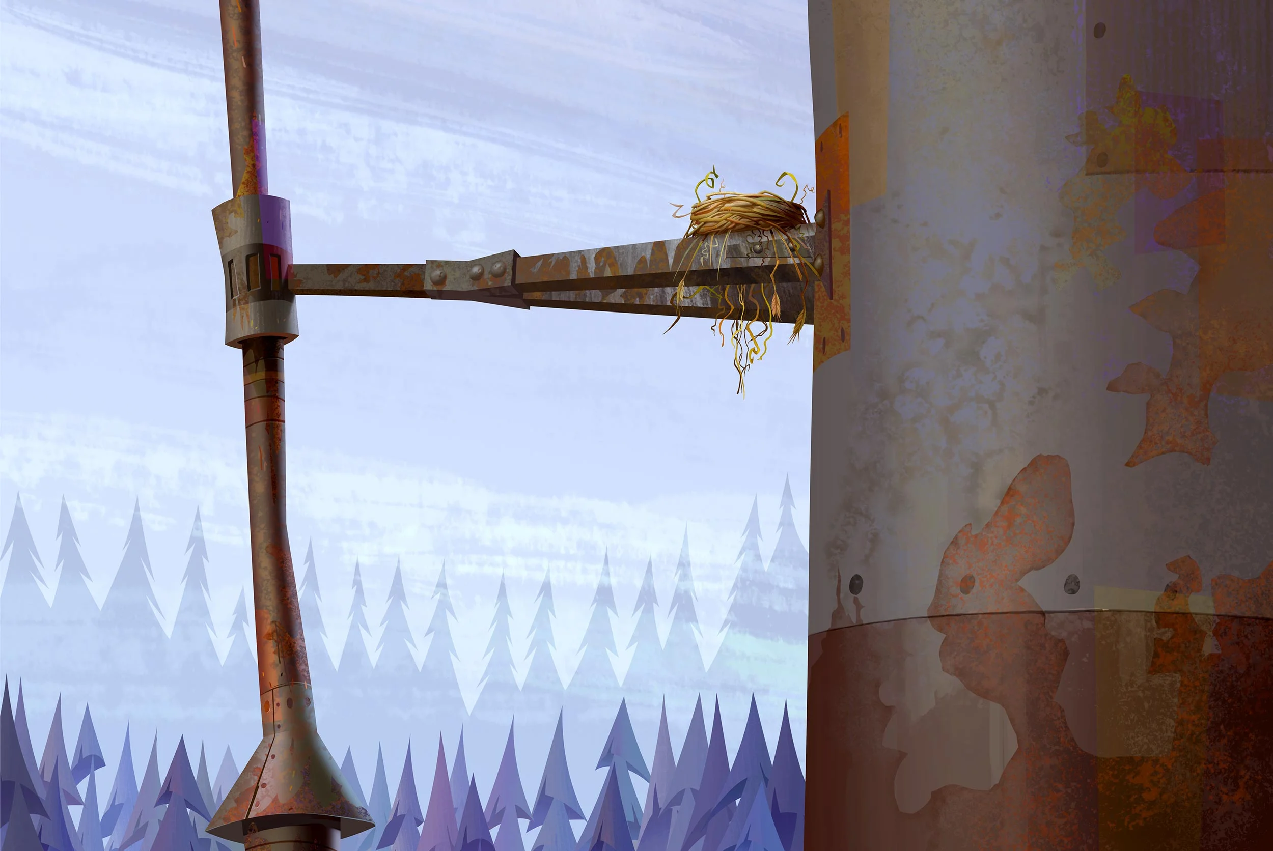 Digitally Painted in Photoshop. Copyright © 2007 Laika Entertainment