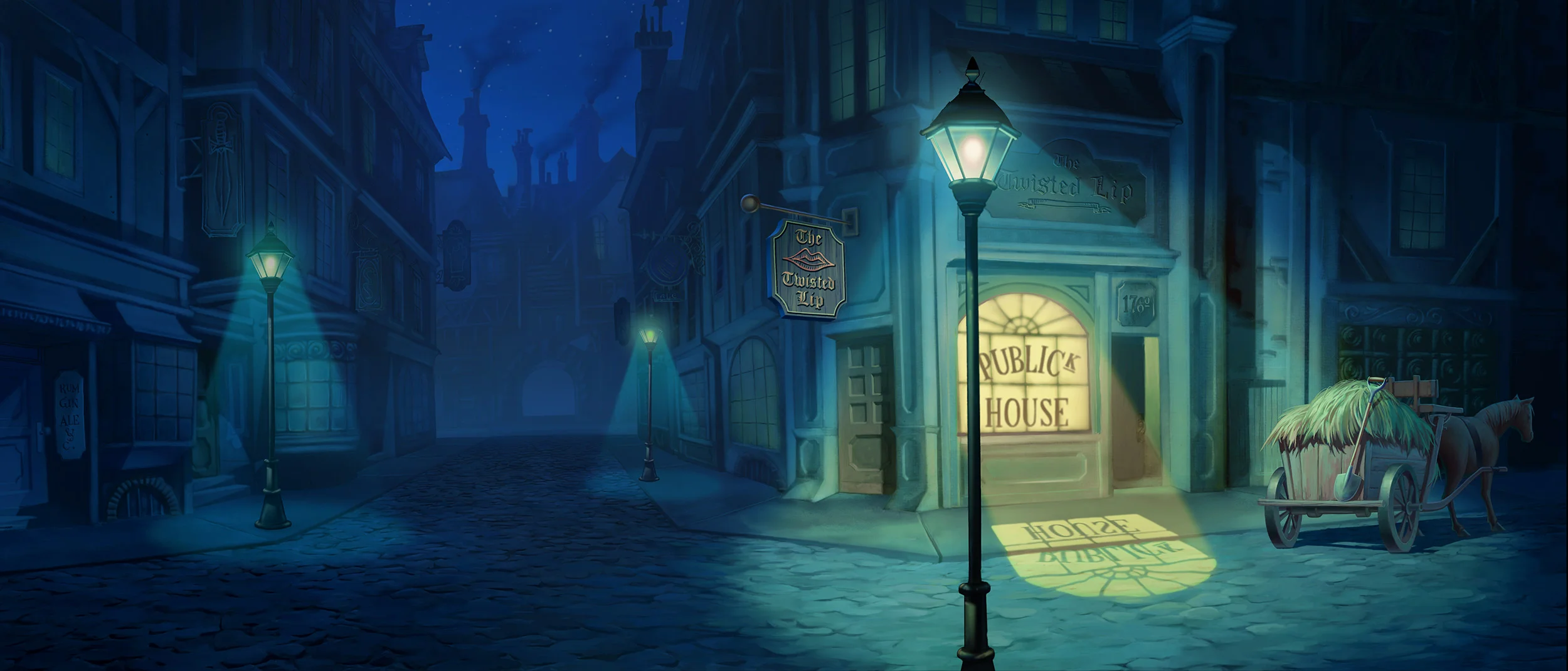 Digitally painted in Photoshop. &nbsp;&nbsp;Copyright © 2010 Warner Brothers