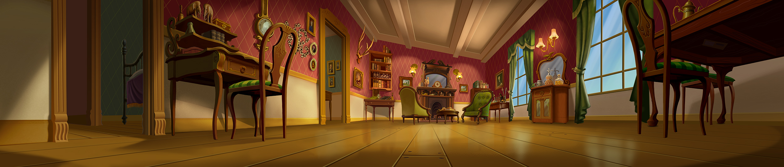 Digitally painted in Photoshop. &nbsp;&nbsp;Copyright © 2010 Warner Brothers