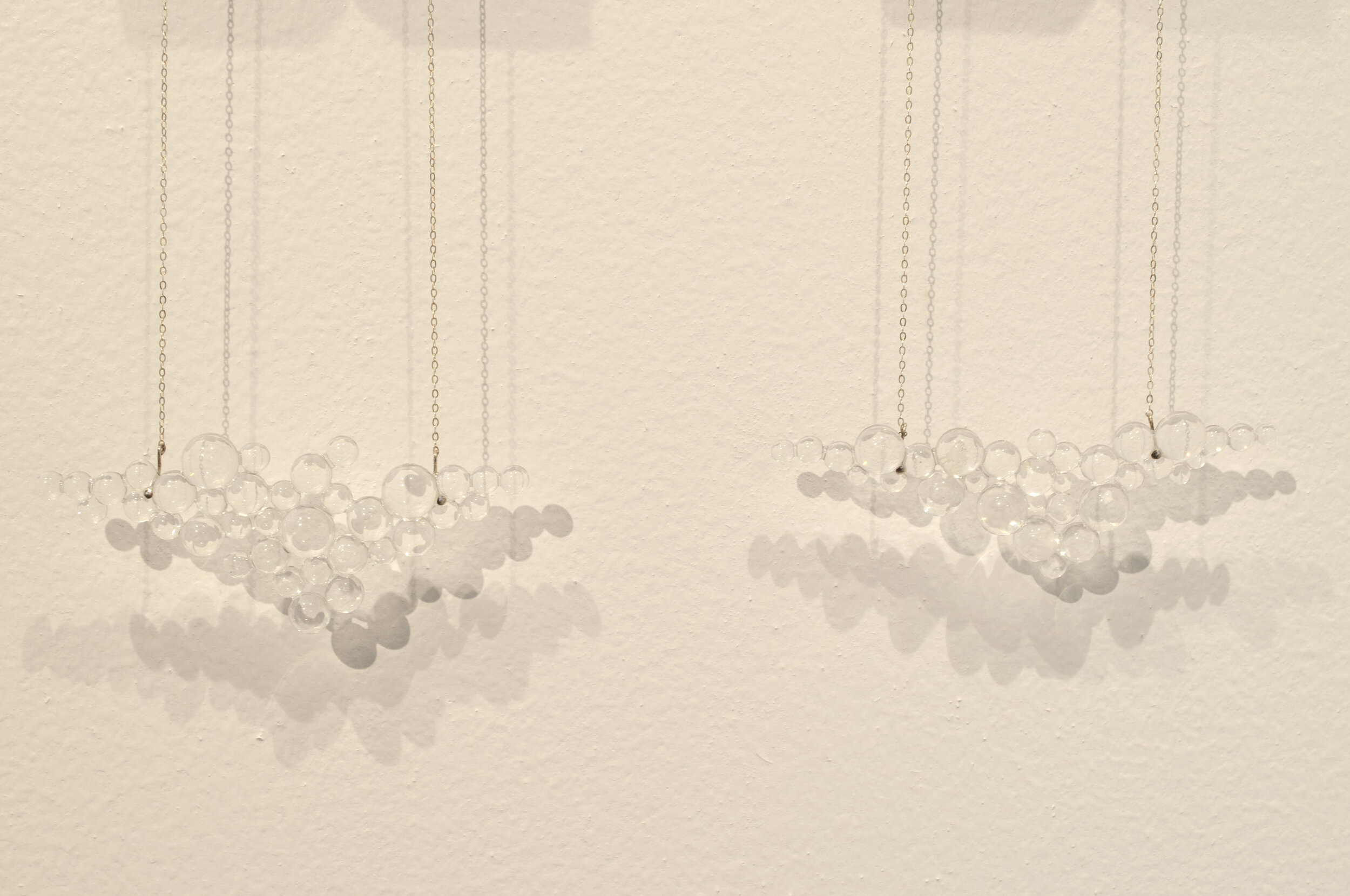 Clear Droplet Necklaces by Abegael Uffelman