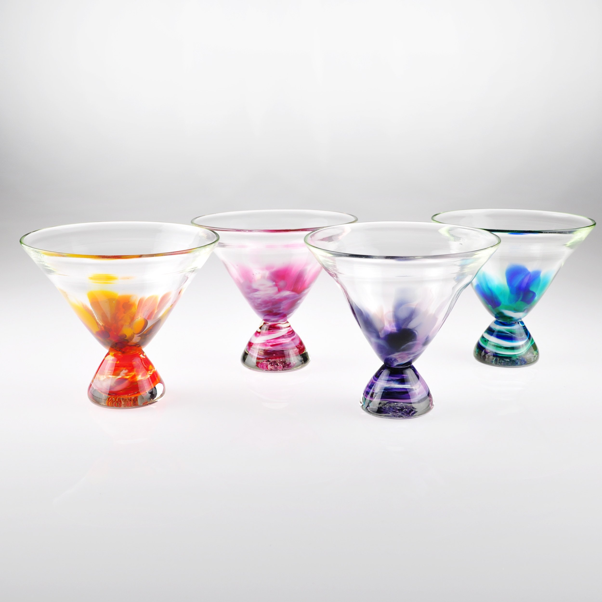 Mors Martini Glasses by John Olesen — Foci | Minnesota Center for Glass Arts