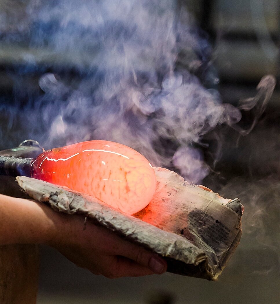 Get out of the cold and into the Hot Glass Studio. Registration is now open for Winter Glassblowing 1 classes. There are 4 sessions being offered to chose from scheduled conveniently on weekday evening or on Weekends. Glassblowing 1 is deep dive into