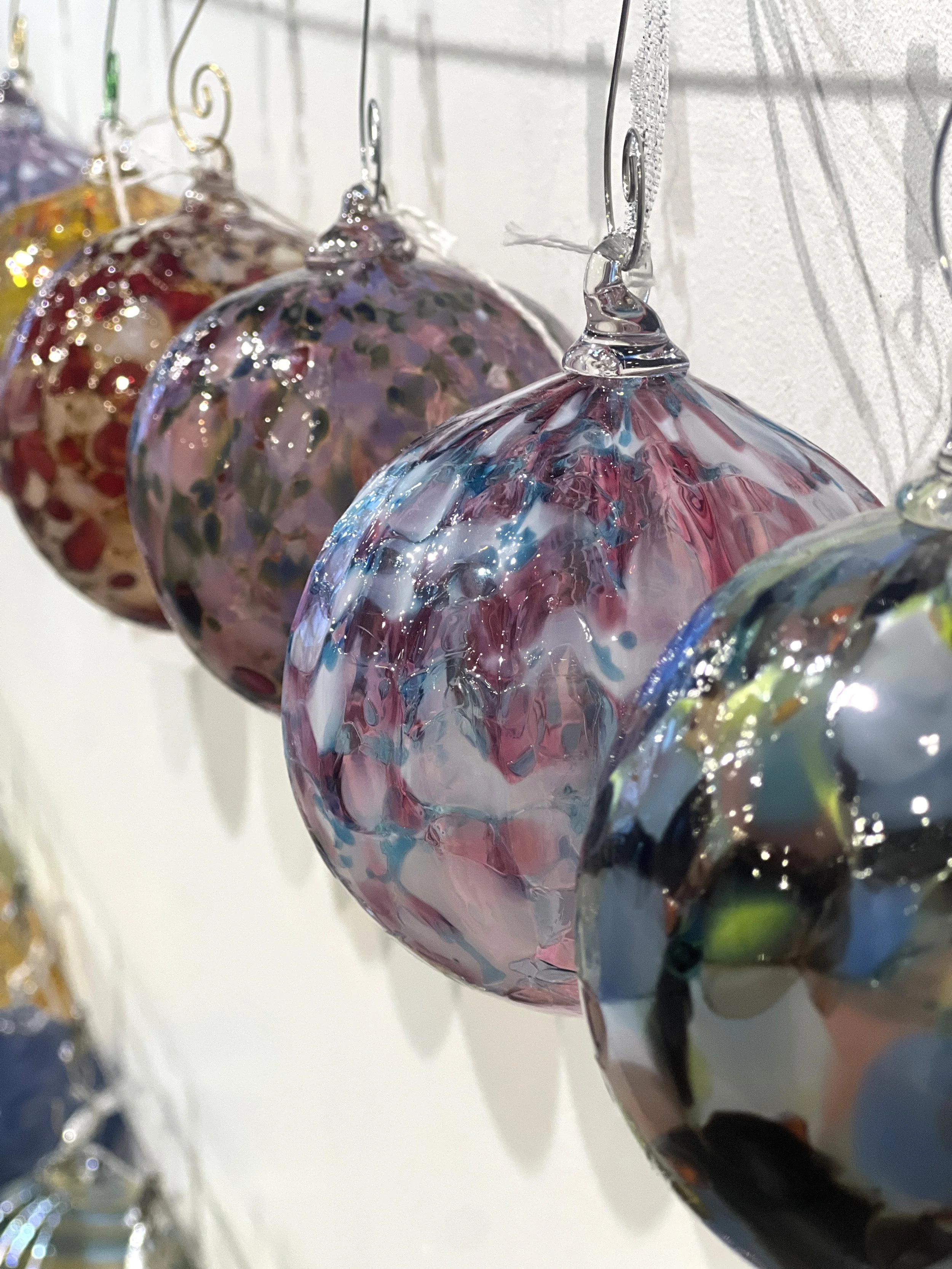 Blown Ornaments by Wild Wood Art &amp; Design