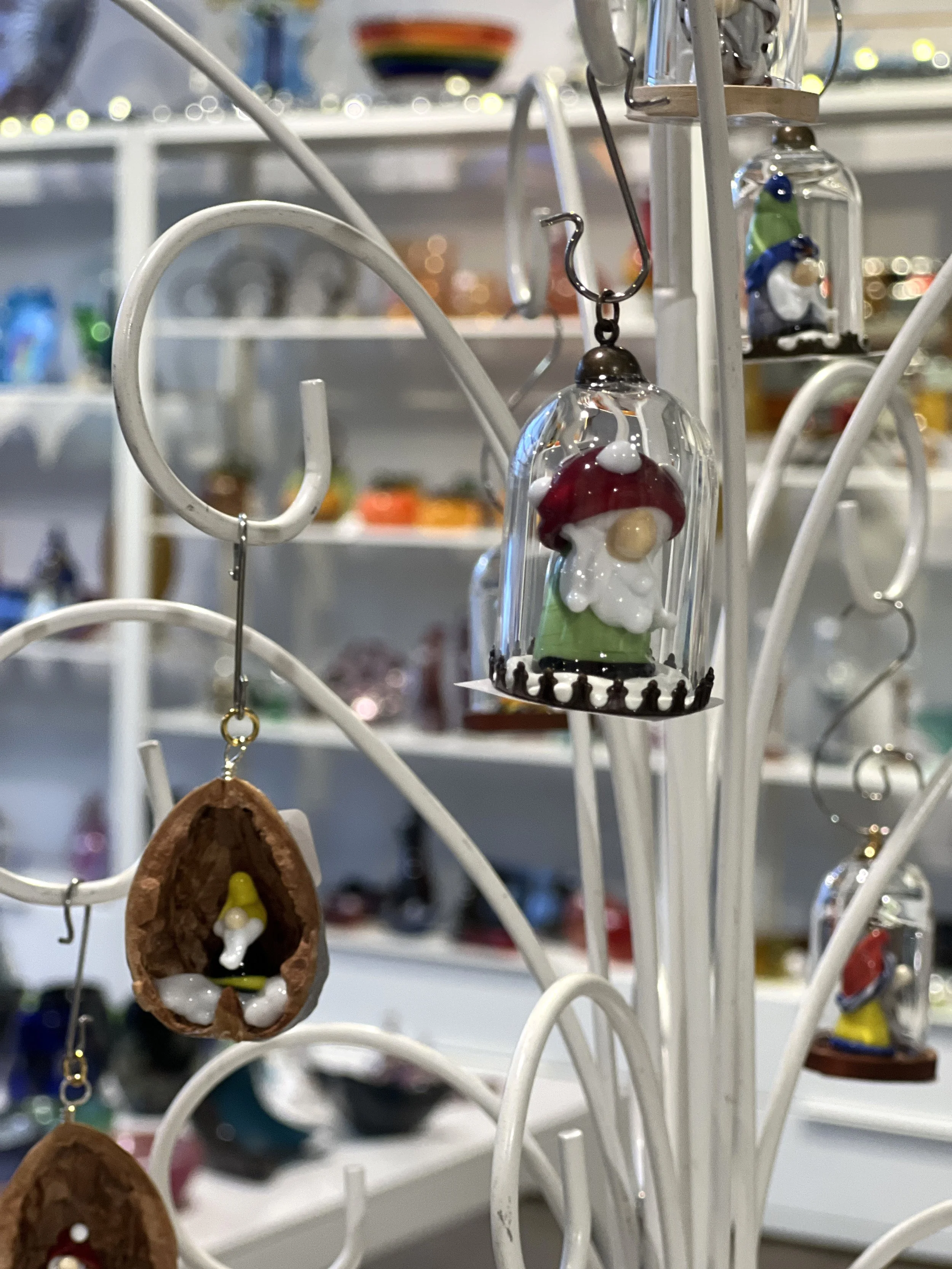 Bell Jar Ornaments by Chuck Burton