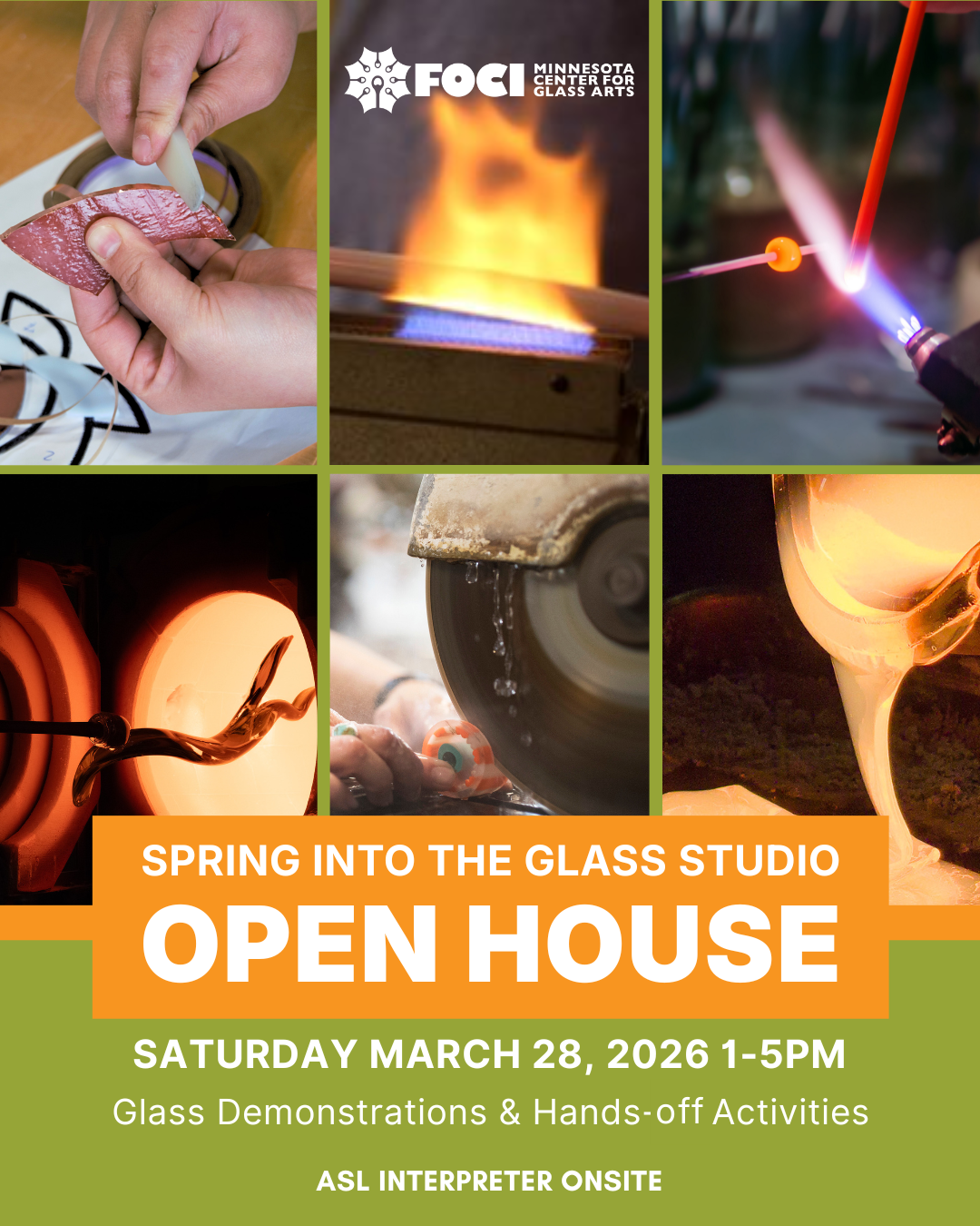 Spring Into the Glass Studio: Open House 2026