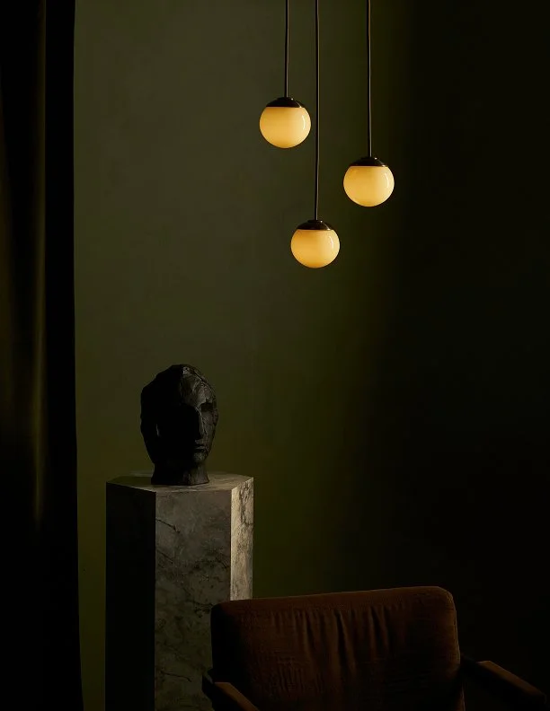 Three light installation