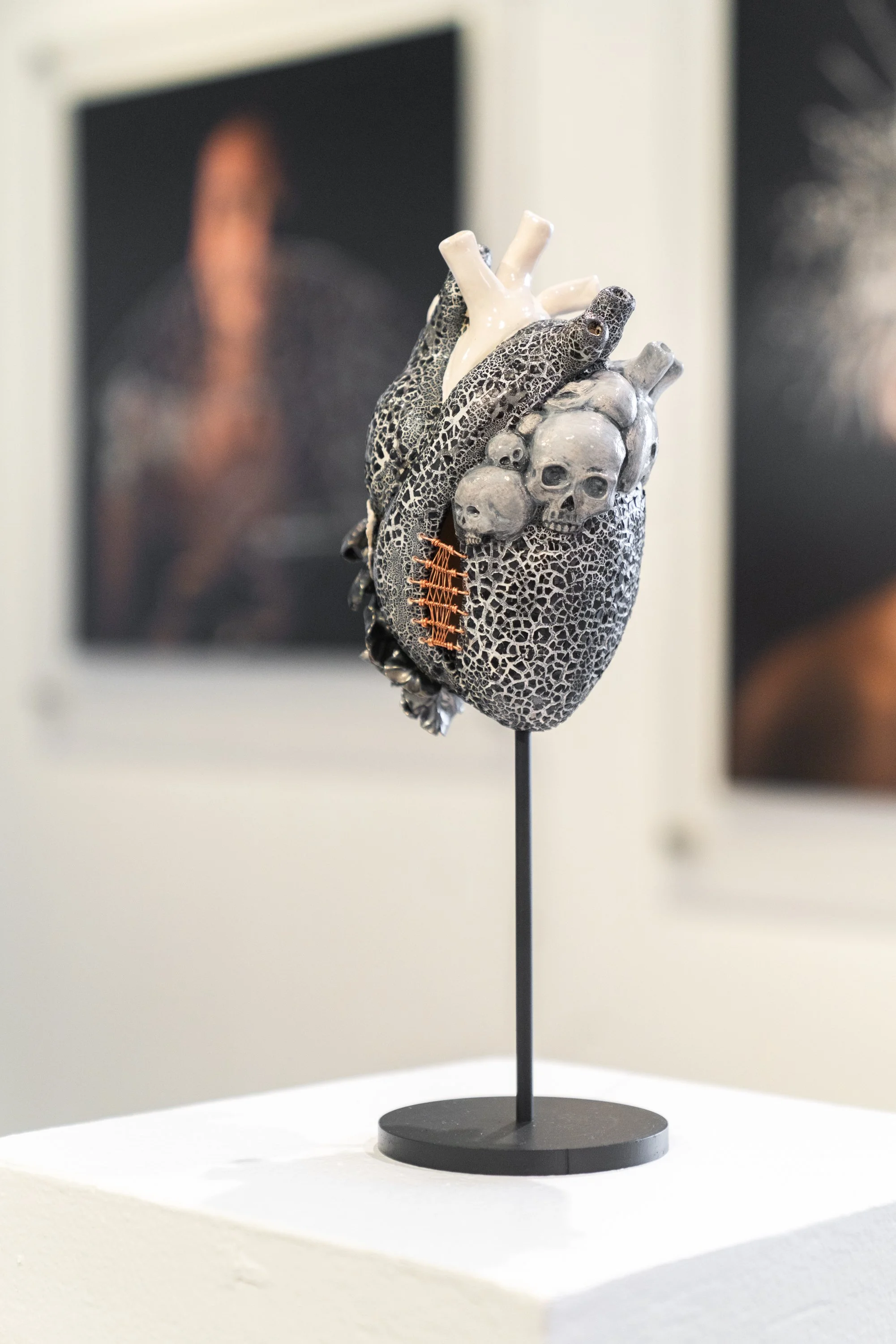 Detail of 'Hers: Lovesick' by MiNHi England, 2025