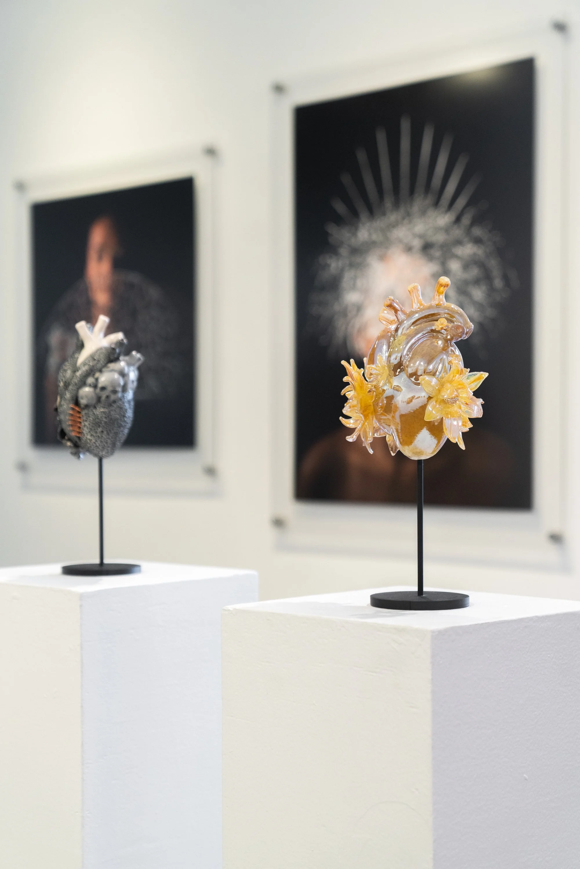 (Left) 'Hers: Lovesick' and (Right) 'His: Fool's Gold' by MiNHi England, 2025