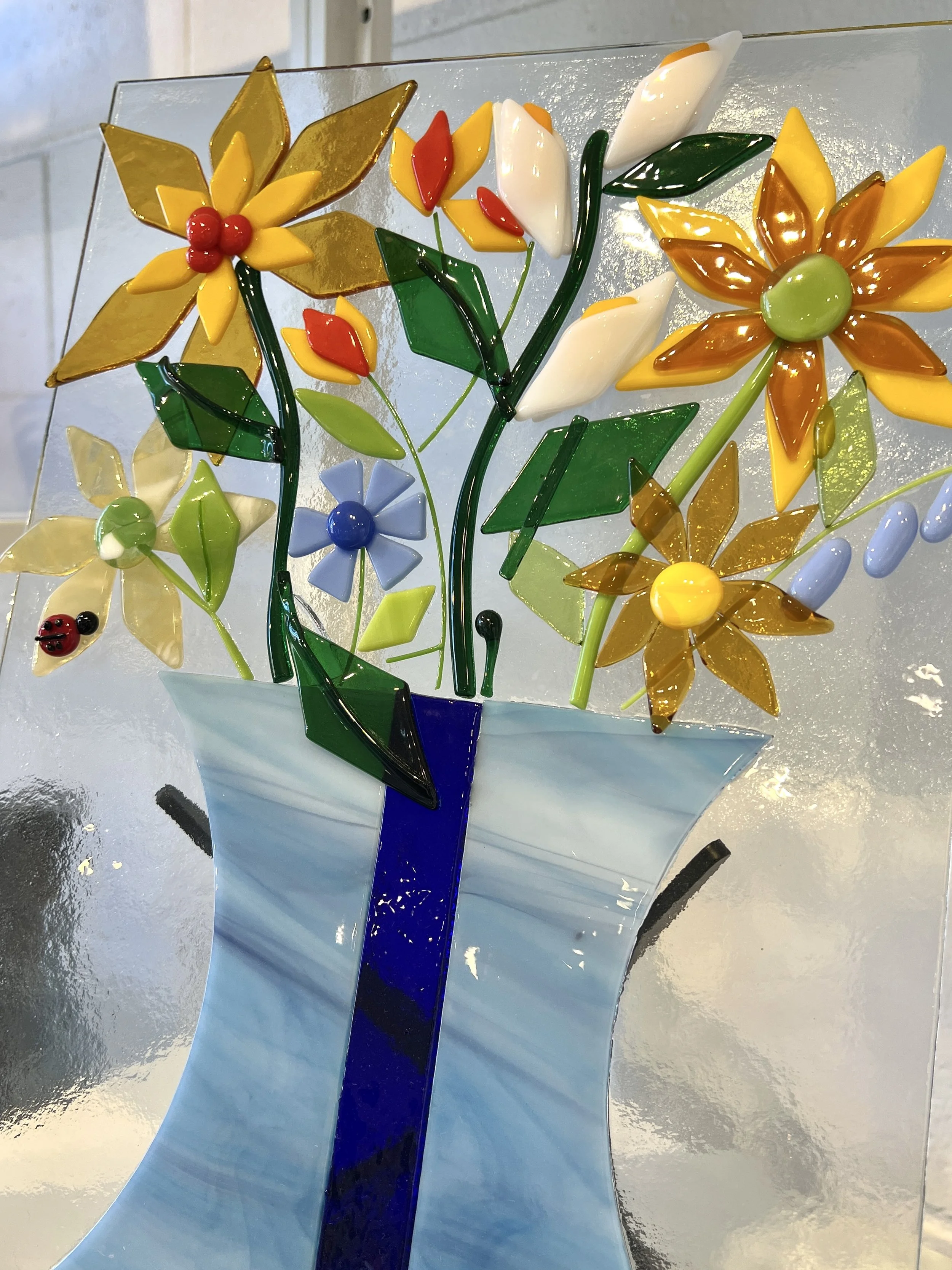 Floral Panel by Whimsical Women