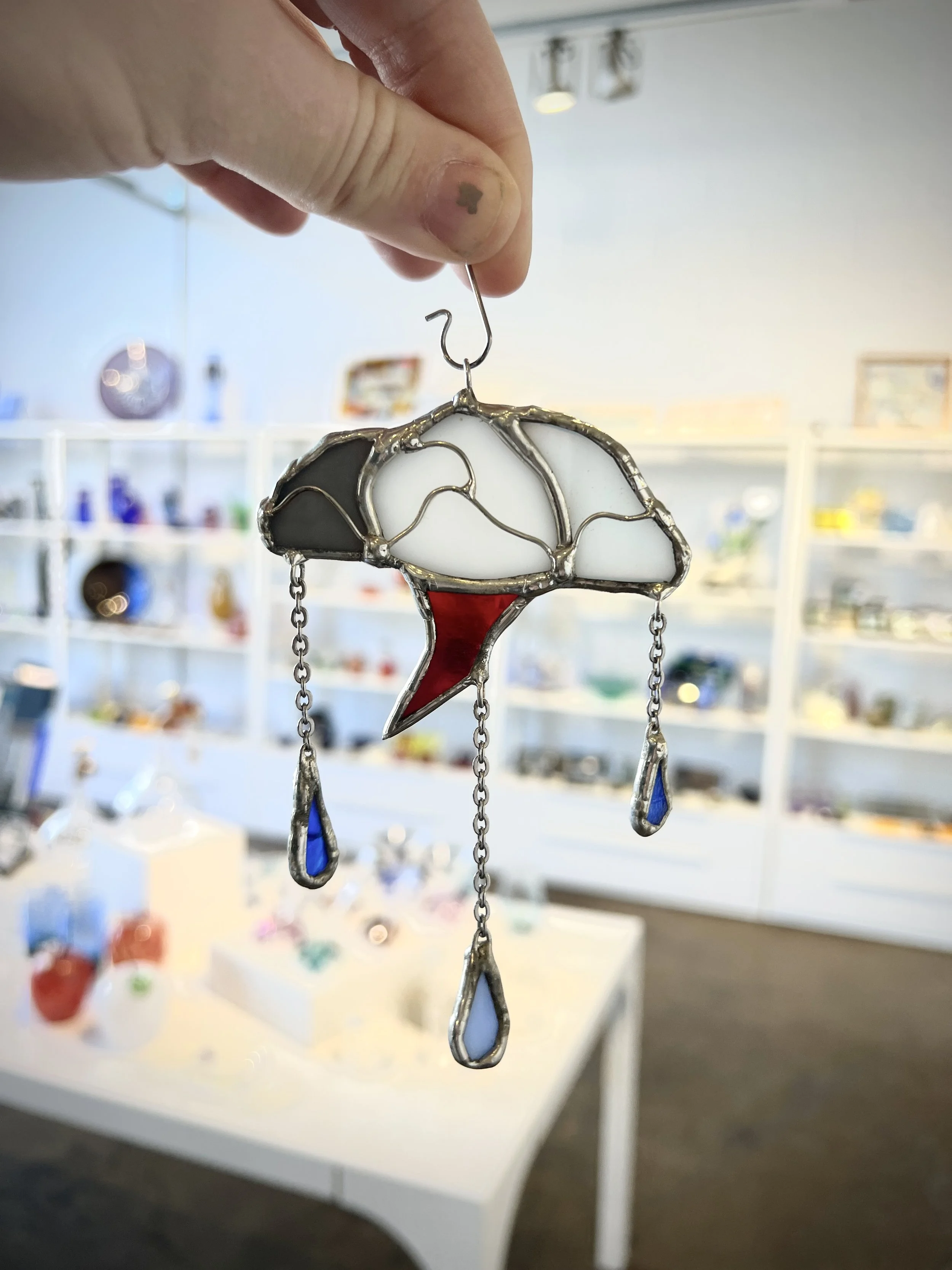 Thundercloud Mobile by Samaell Leopold Sullivan