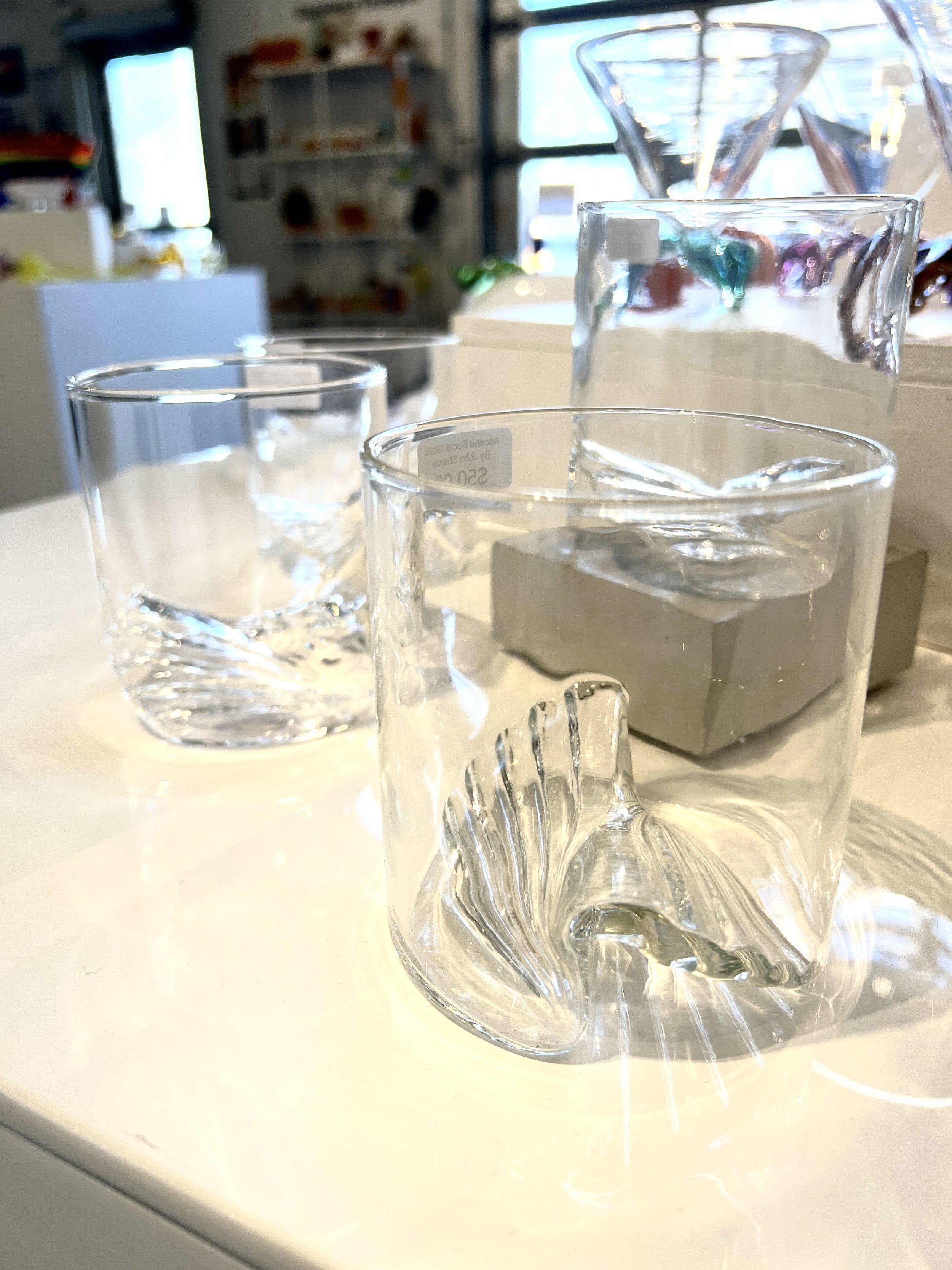 Ascend Rocks Glasses by John Sharvin