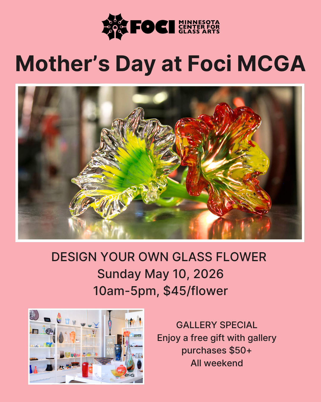 Mother’s Day Glass Activities