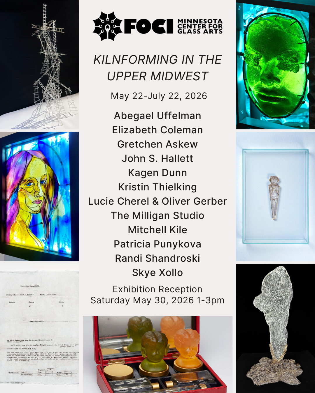 'Kilnforming in the Upper Midwest' Exhibition Reception
