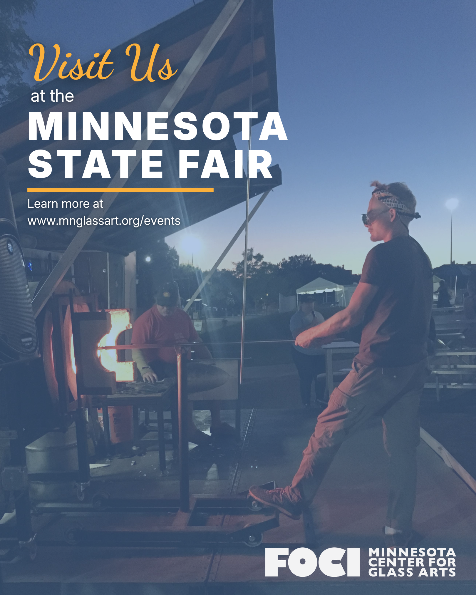 Glassblowing Demos & Shopping at the MN State Fair