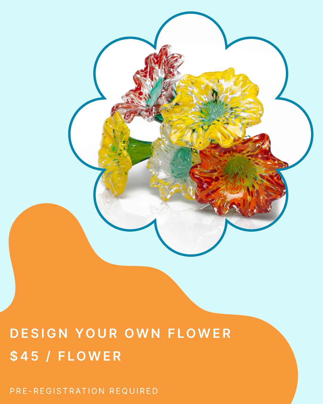 Design Your Own | Glass Flower