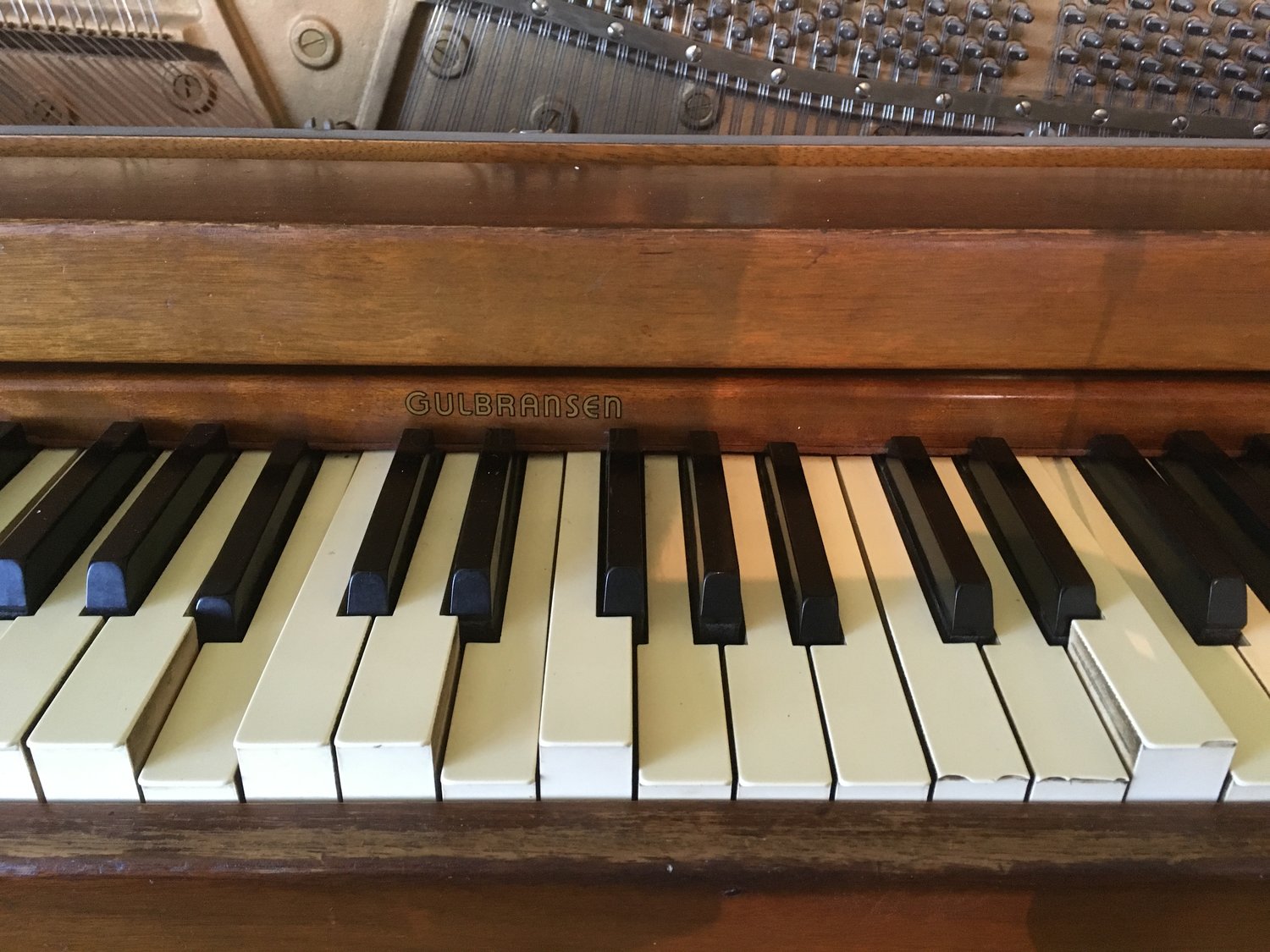 Sunken Piano Keys Fine Tuning