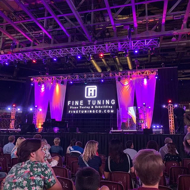 It was a fun and busy weekend tuning for the Redeemer Interfaith Concert featuring @davidarchie, @marieosmond, @nashvilletributeband, @danielemmet, @alexboyereal, @dantruman, and @nataliespiroffmusic. A lot of incredibly talented people! #piano #pianotuner #pianotechnician #boise