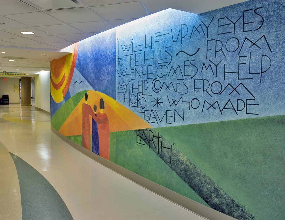 good samaritan hospital wall mural cincinnati ohio