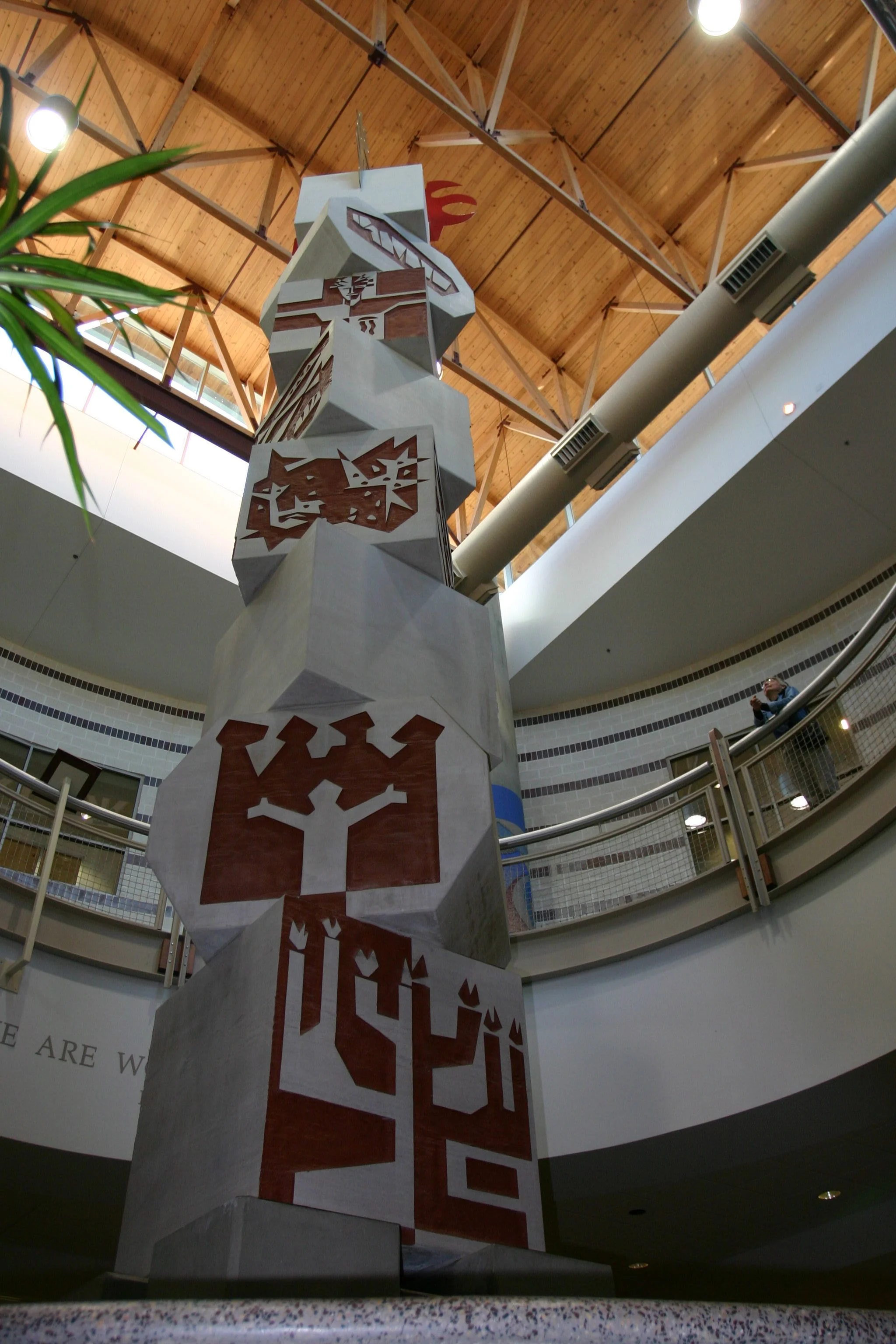 mercy hospital anderson entry sculpture interior design build