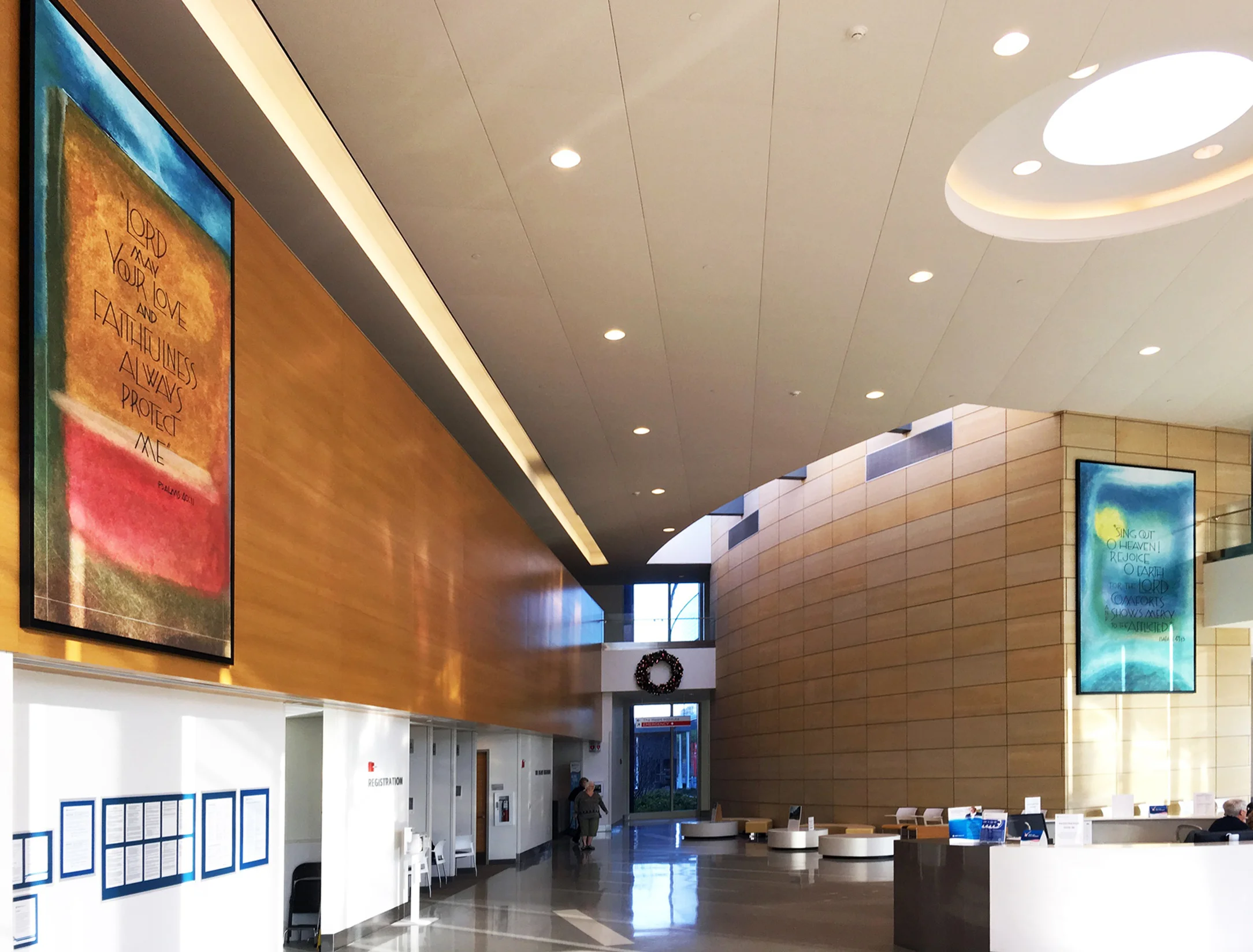 mercy west lobby art cincinnati ohio