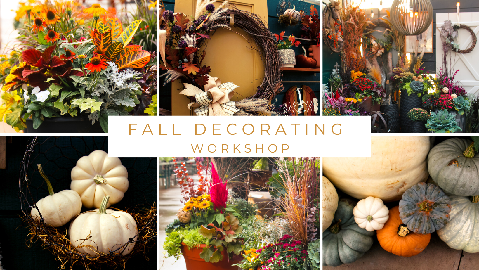 Fall Decorating Workshop