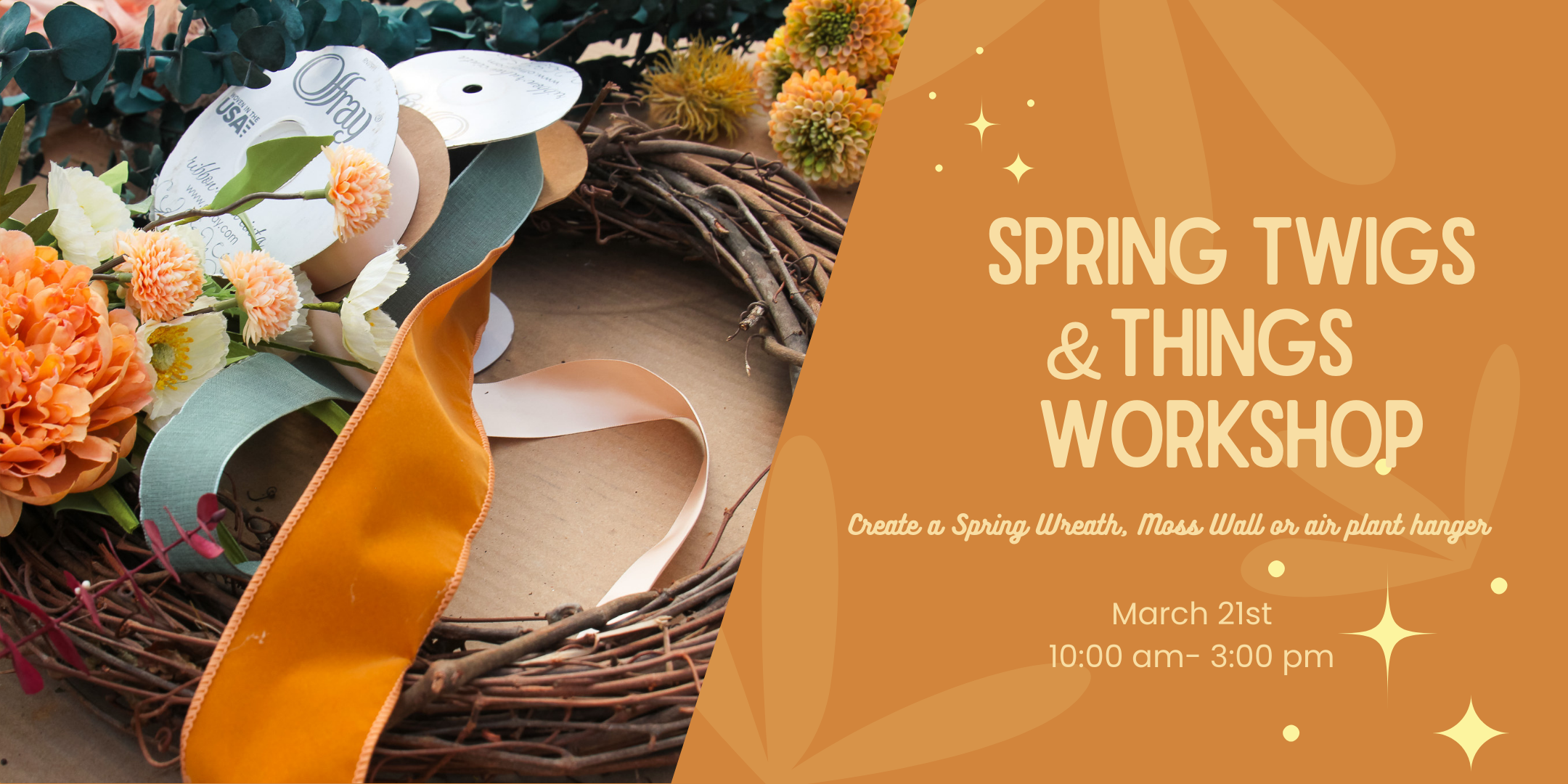 Spring Twigs &amp; Things Workshop
