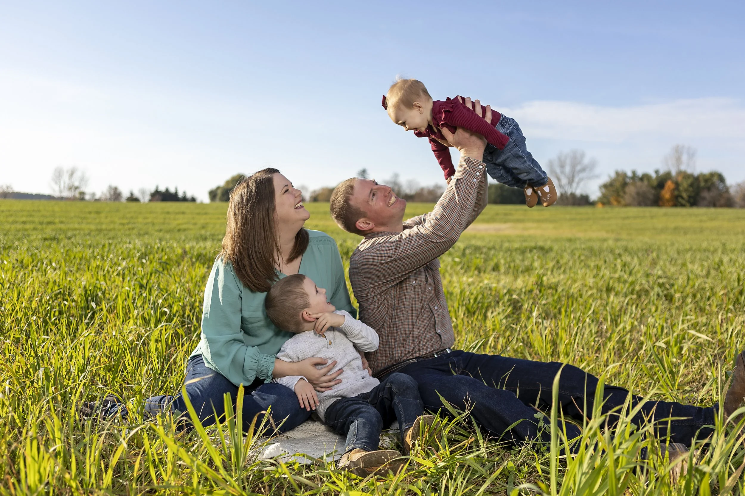 The Guernsey Family | Ionia, Michigan Family Photography
