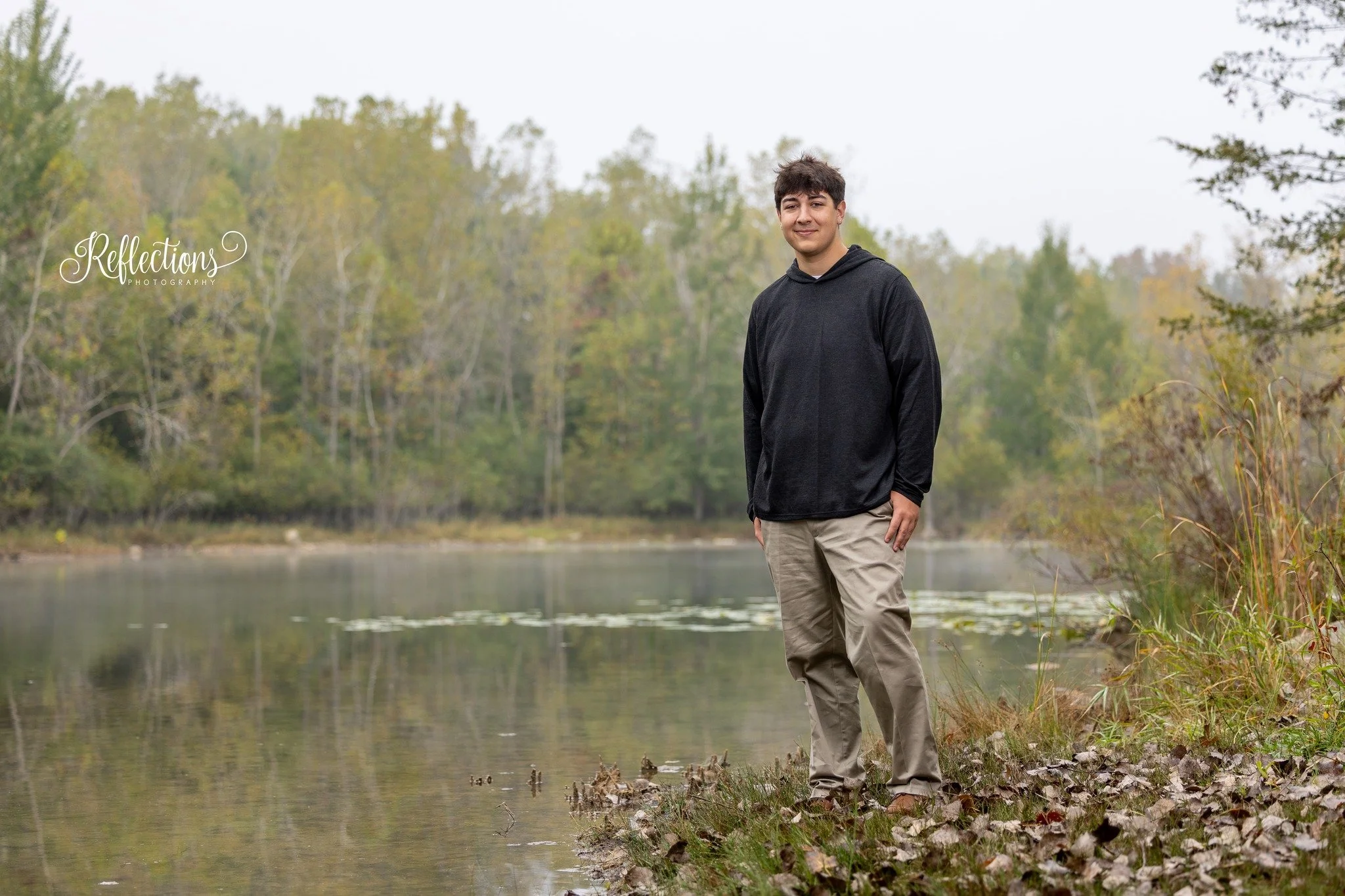 One of my super secret Portland locations just with a little morning fog added. The fog hung heavy on the morning of Dylan's senior photos but we hopped around Portland taking full advantage of some of the unique views it offered.