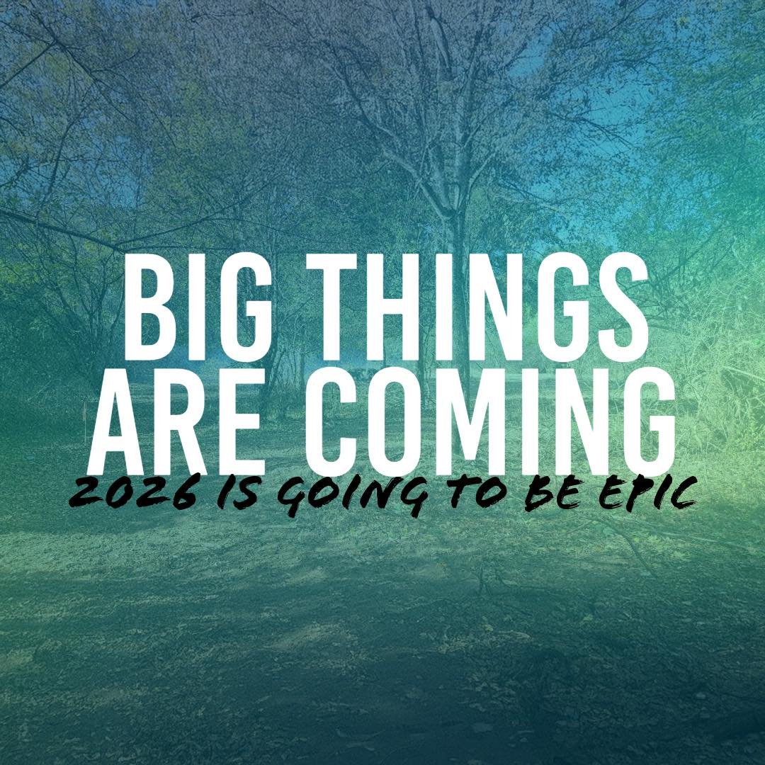 I&rsquo;ve been dreaming my dreams and working behind the scenes to make them happen. 2026 is when it will all payoff! 🙌
Stay tuned this year for exciting announcements, new opportunities and big growth. 📣