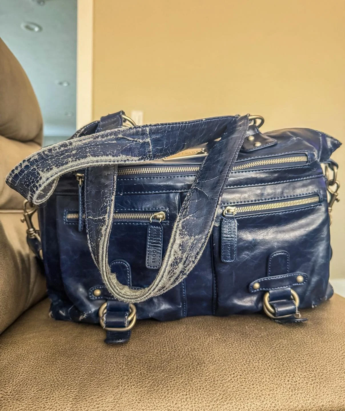 I bought this camera bag 14 years ago.

This camera bag was purchased from Facebook marketplace and I was so excited because it was my first &lsquo;expensive&rsquo; camera bag. I was just leaving the single mom life and I never spent money on myself 