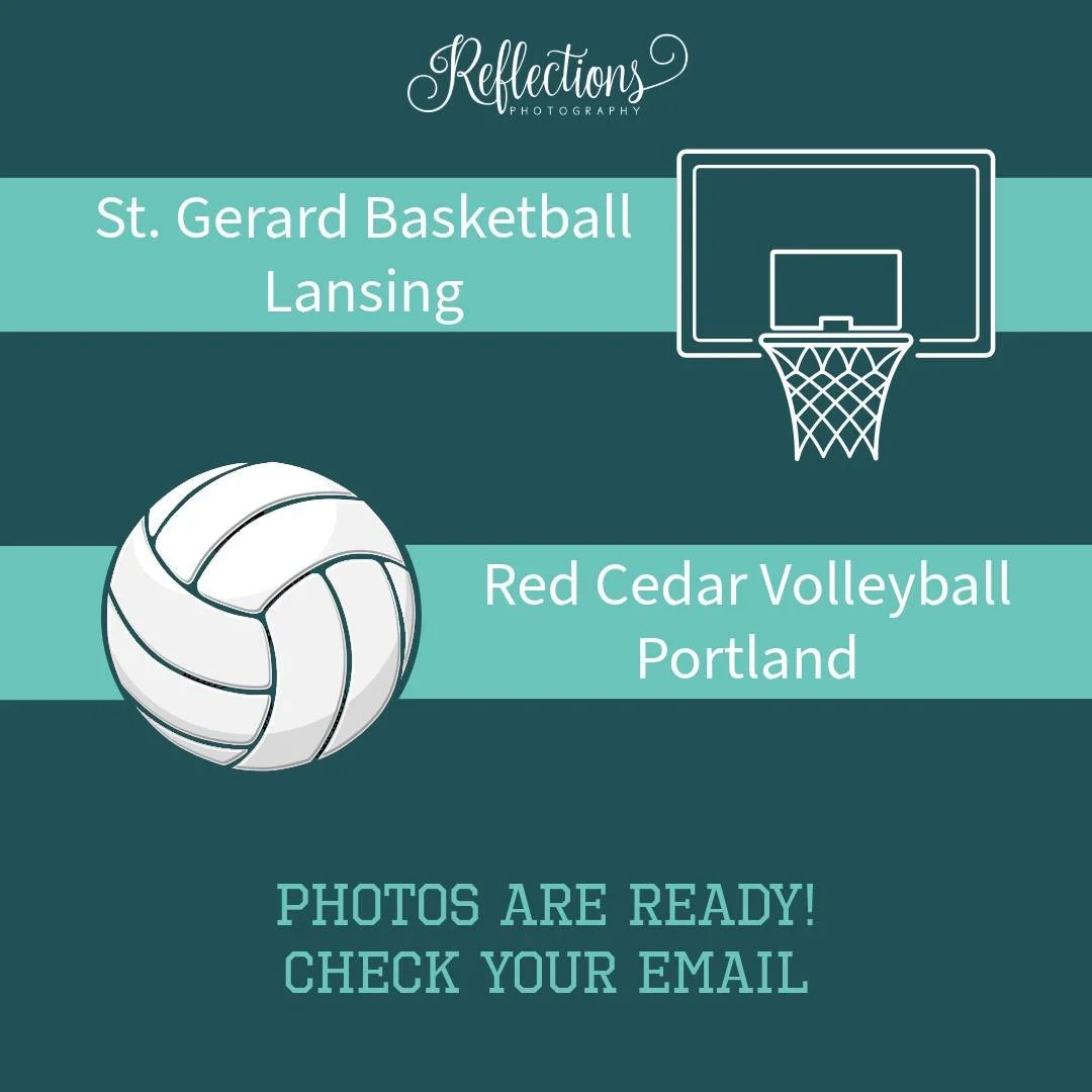 Heads up to families of these two leagues 📣
Photos are done and there is an email waiting for you in your inbox!
