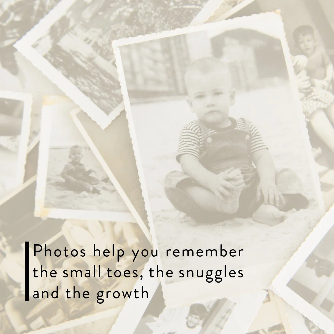The days go slow, but the years go fast. 

When thinking back, do you remember exactly the way someone looked? Or just how small your babies used to be? What about the details of your big day? 

Over time our memory fades, but photos have the power t