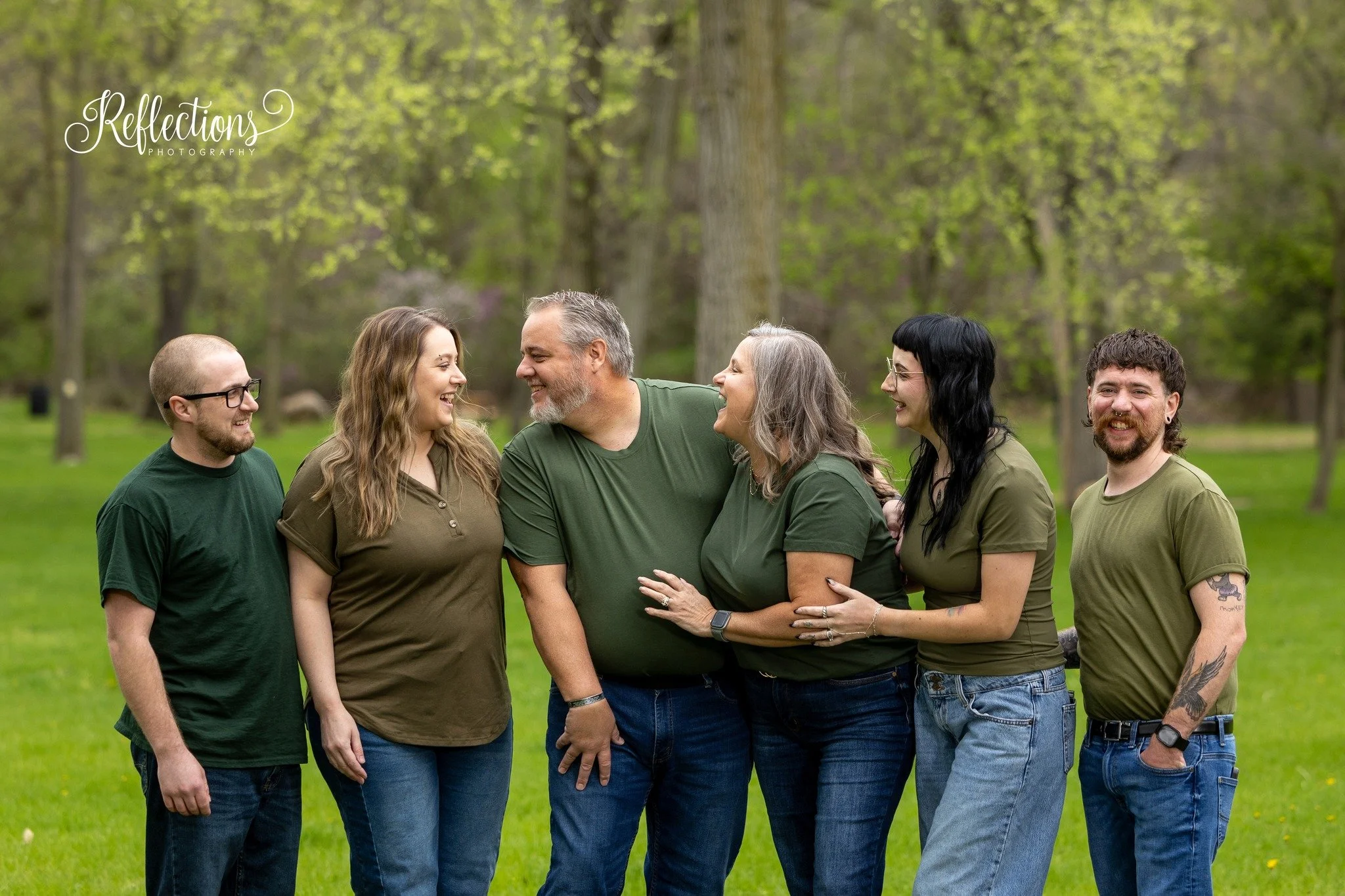 My favorite photos are the ones that catch families by surprise, a happy in-between moment or quick interactions between photos. 

If this is something you are looking for, just remember to forget about the camera and connect with your loved ones. I 