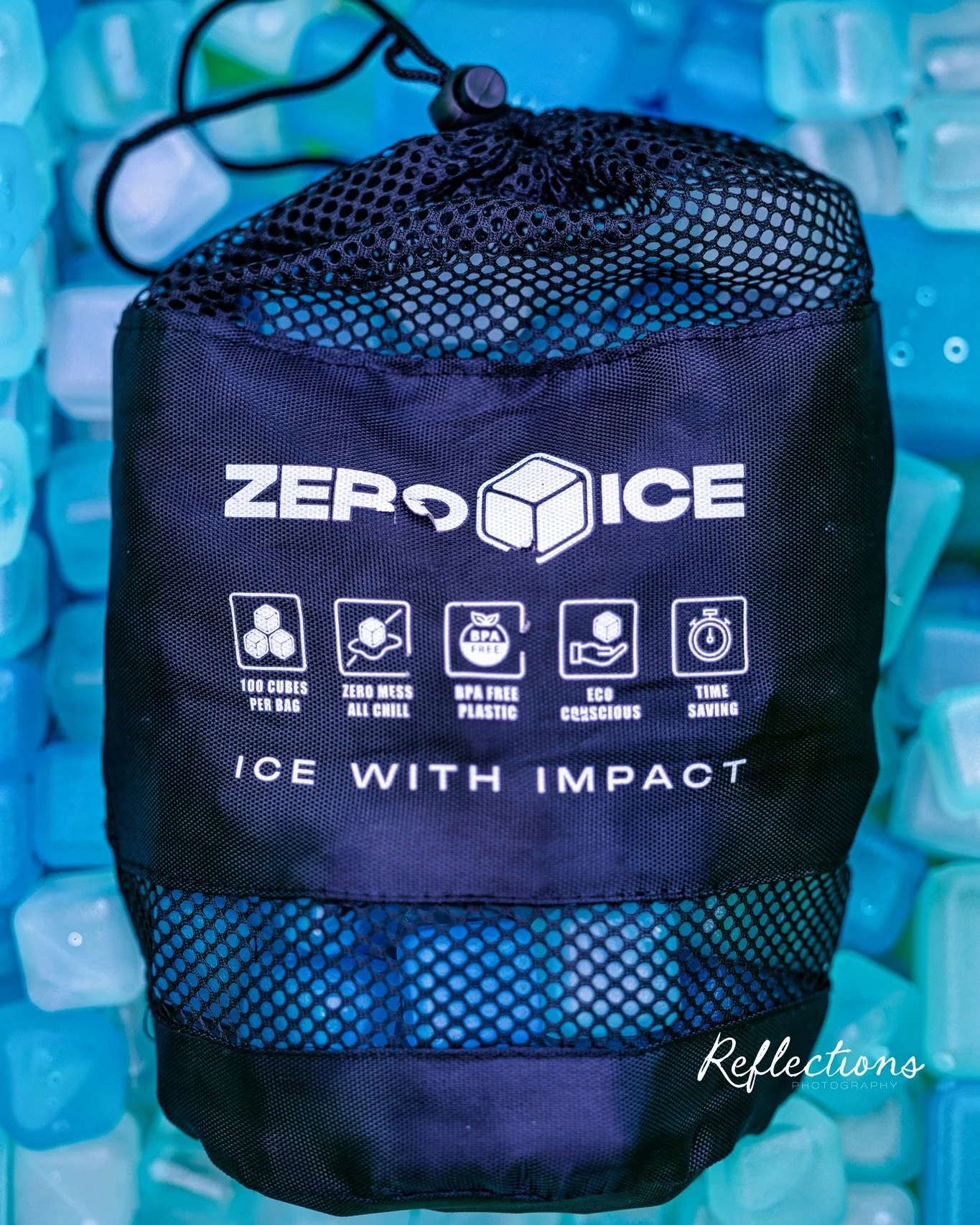 Hot summer days means you need ice. Get the kind that doesn't melt. 🫠

Product photos for @zeroiceofficial in partnership with @trekin_outdoors