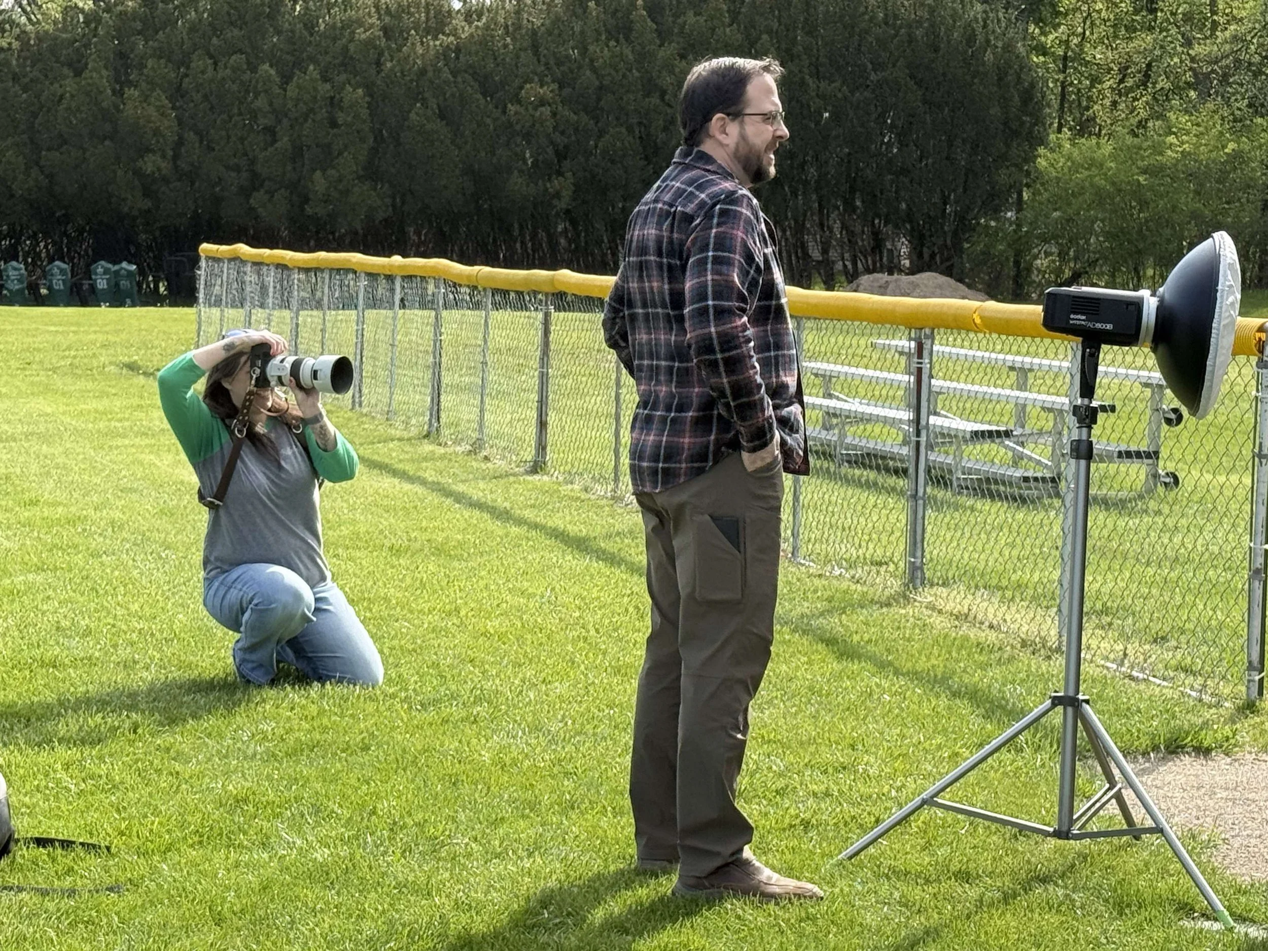 behind the scenes photography