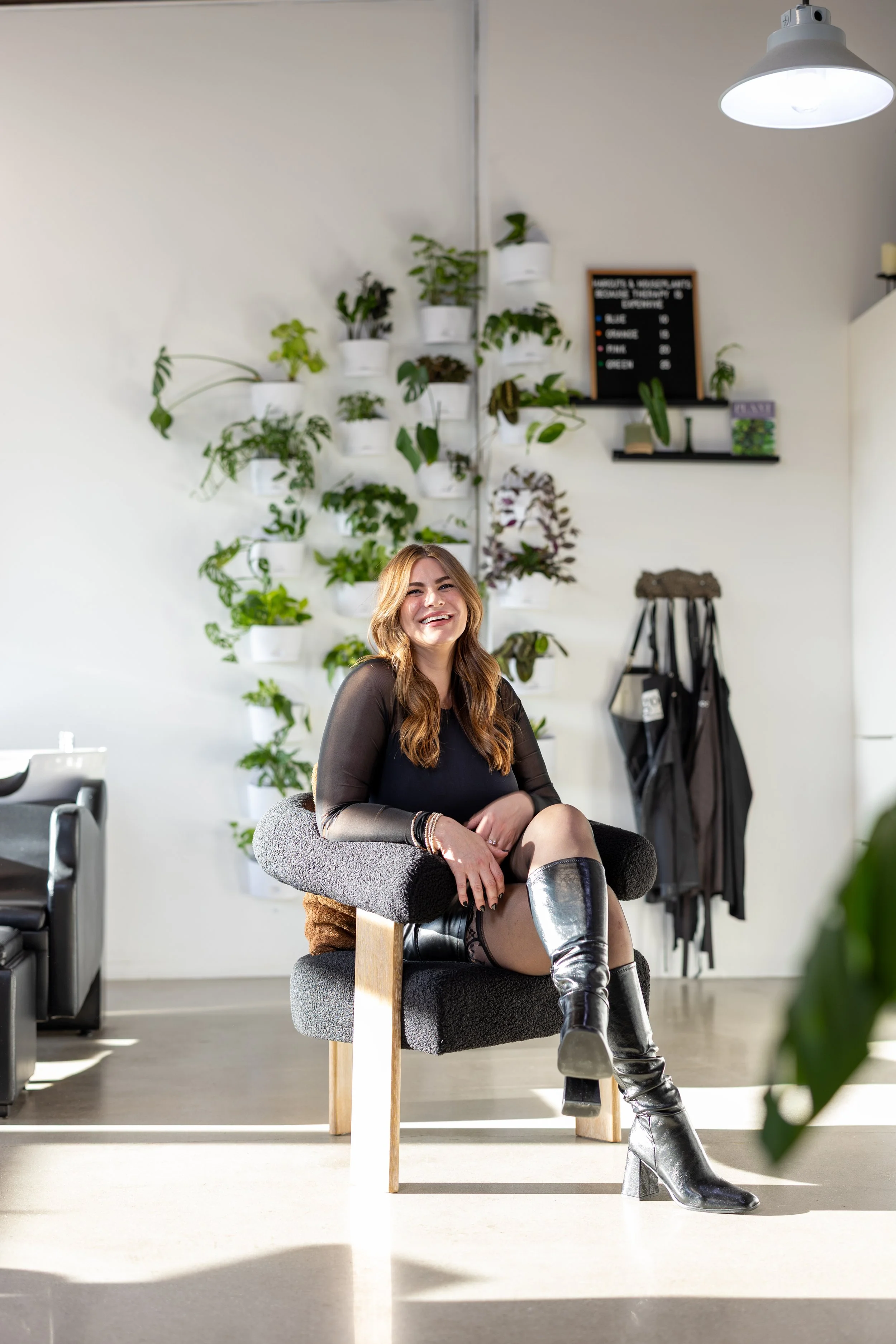 hair salon brand photos