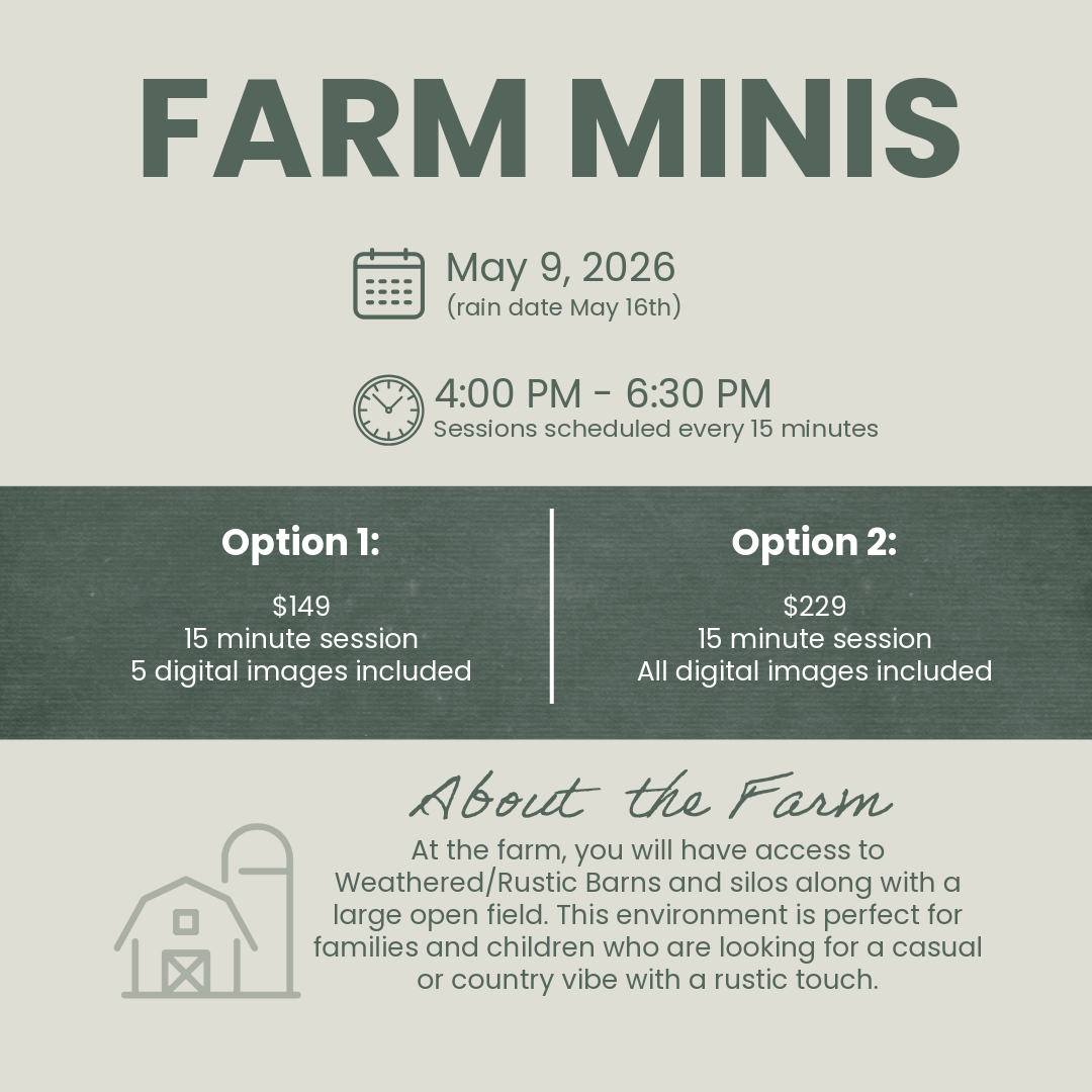 farm mini sessions in Portland
