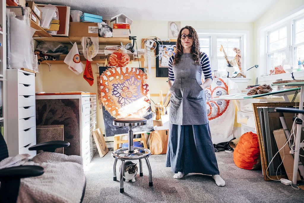 "I am a multidisciplinary fine artist and printmaker with an intense focus on the human body..."