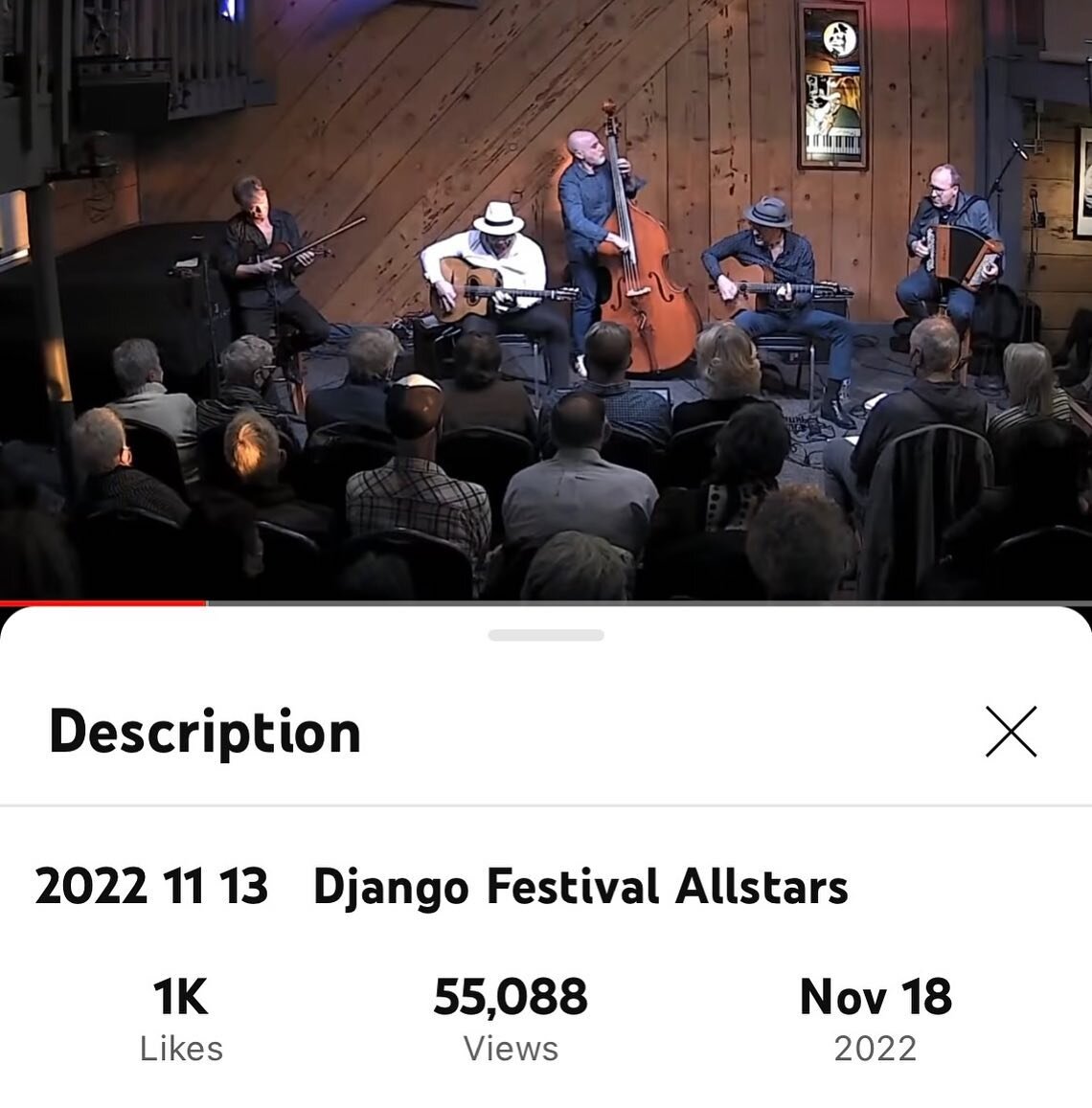 Wow already 55,000 views! https://youtu.be/Yq65gckOIPo We will be in NY, Colorado, Arizona and New Mexico in June! 
https://djangobirdland.com
6/13: SUFFOLK THEATRE
Riverhead, Long Island
15:  OUTPOST
Alburqueque,  New Mexico
6/16: TAOS FESTIVAL
Taos