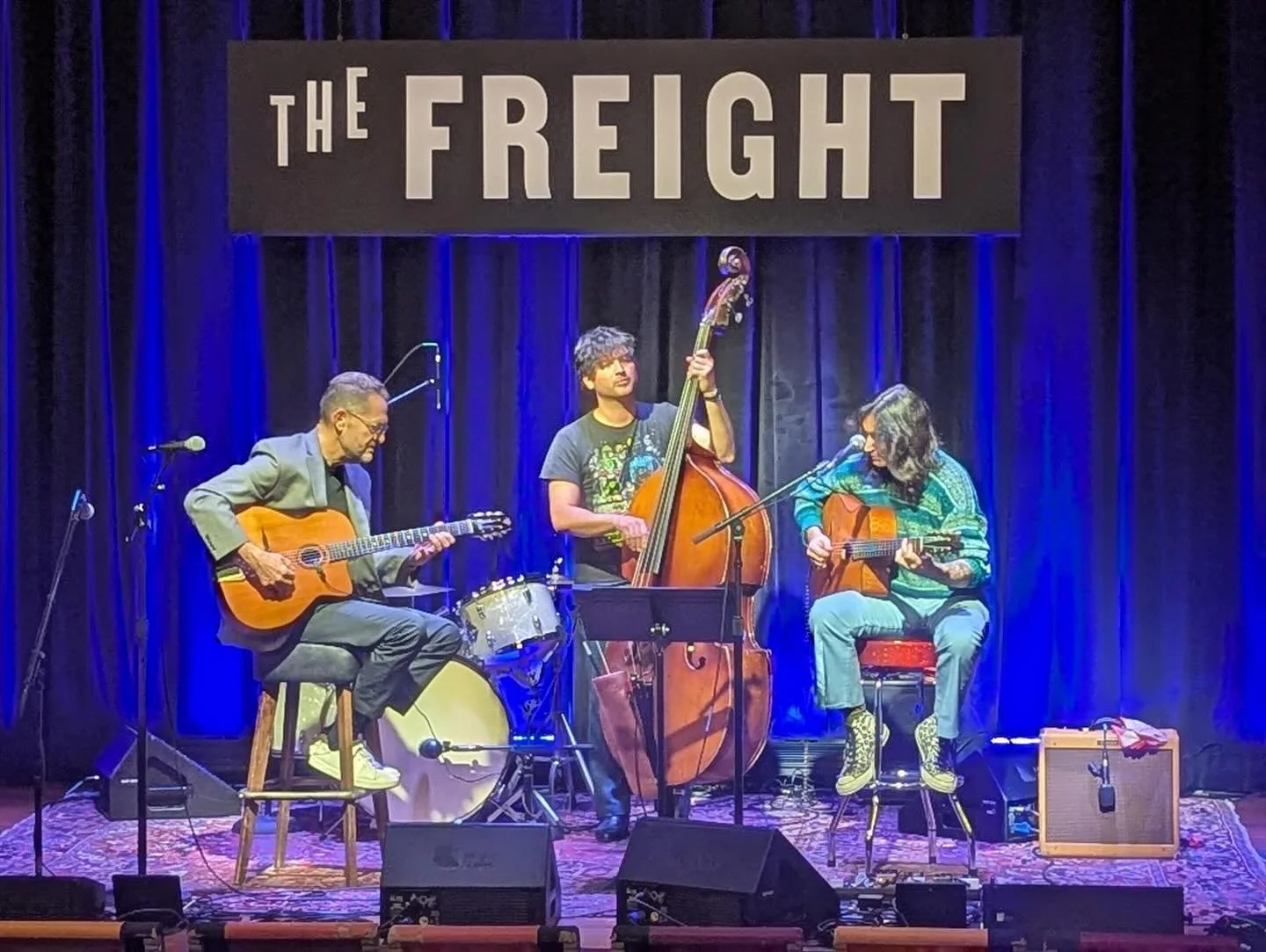 What a phenomenal experience! Ultrafaux Trio with Luca Pino and Sam Rocha at The Freight ! Tonight I&rsquo;m with Leah Zeger. ❤️🙏🏽
@_lucapino_ @hotclubofbaltimore @djangojazzfest @thefreightberkeley Full video to be released soon on YouTube @gypsyj