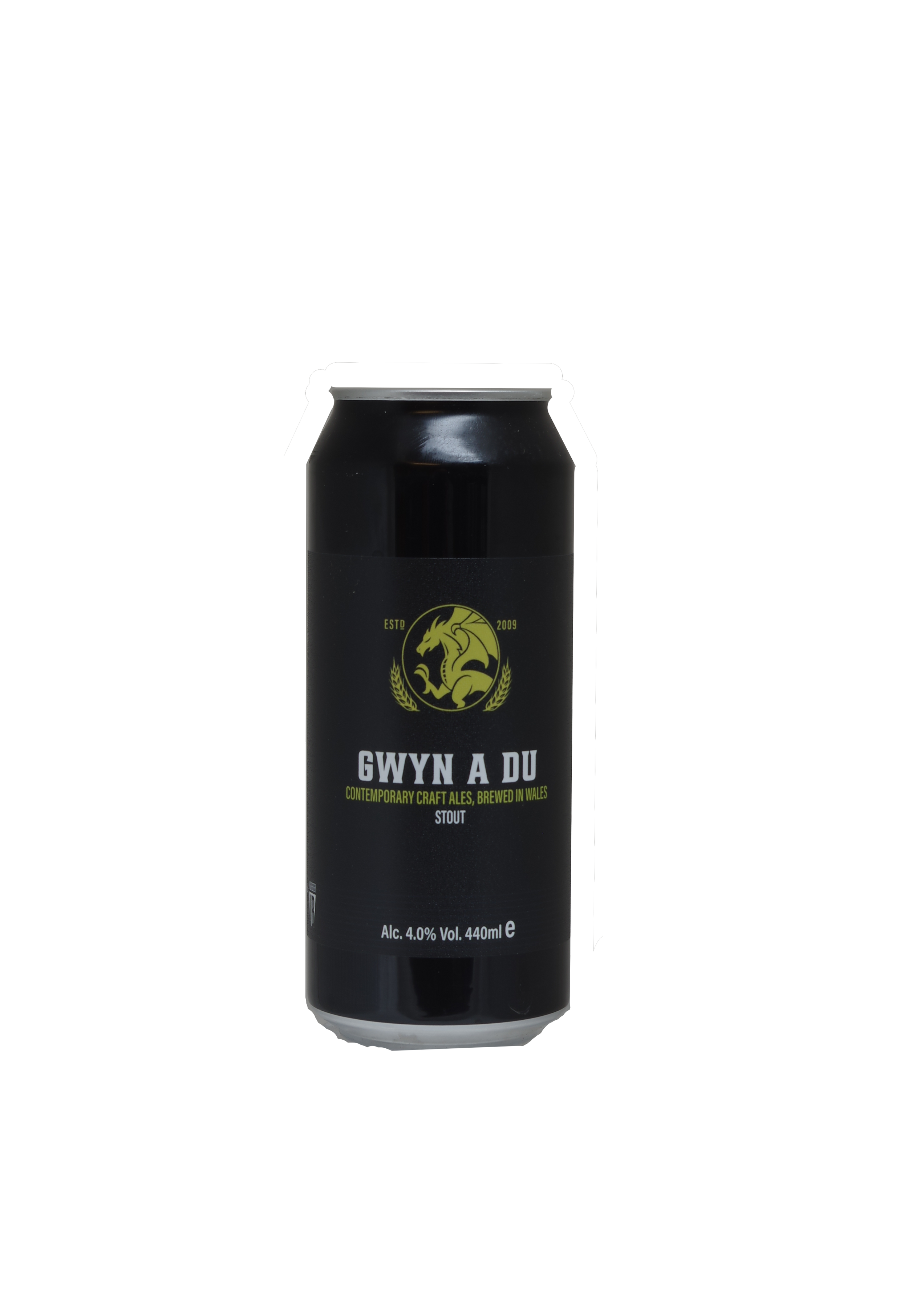Monty’s Brewery - Gwyn A Du Gluten-Free Nitro Stout (12 x 440ml Cans) Free delivery
