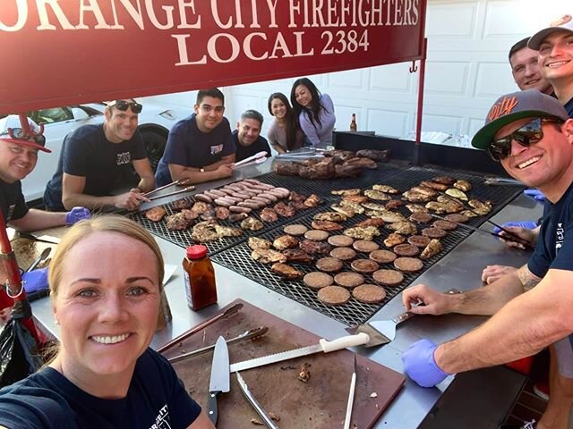 First BBQ of 2020 was a hit! Thanks to those of you who volunteered your afternoon off to make it a success. @orangecityfirefighters @orangecityfireexplorers