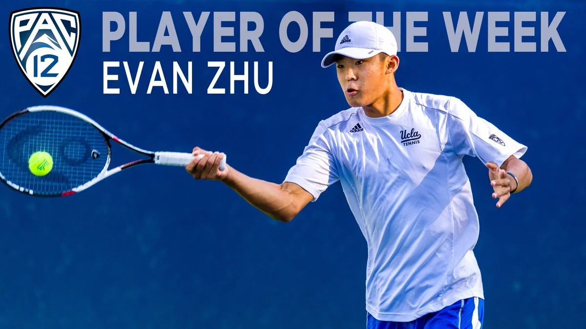 Evan Zhu 2018 NCAA Doubles Champion at UCLA